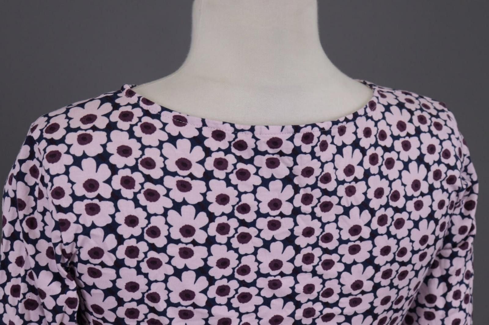 Marimekko Marimekko Multicolor Floral 3/4 Sleeve Blouse Shirt Size XS Size XS / US 0-2 / IT 36-38 - 12 Thumbnail