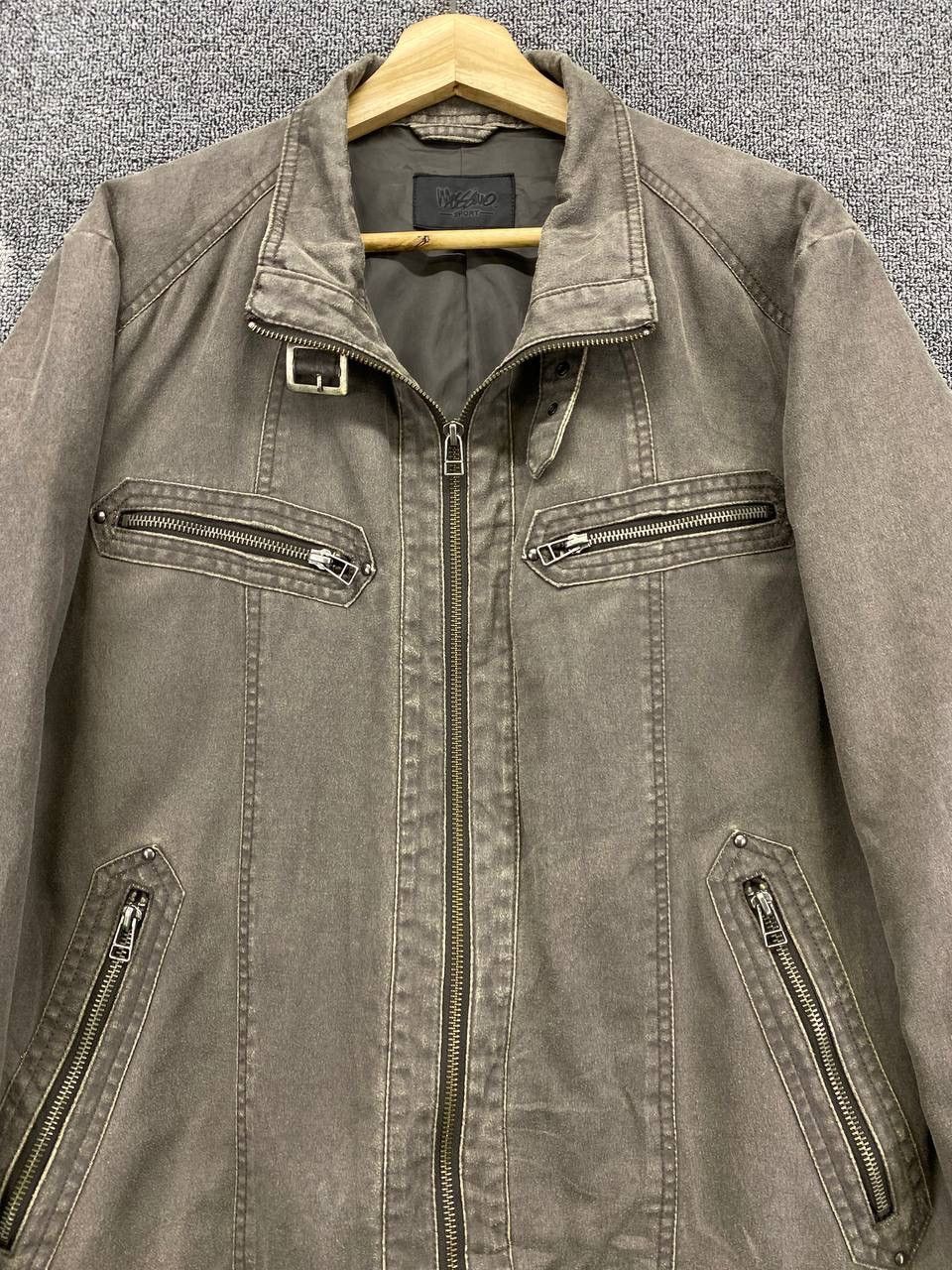 Japanese Brand Vintage Mossimo Sports Punk Style Jacket Size US XL / EU 56 / 4 - 5 Thumbnail