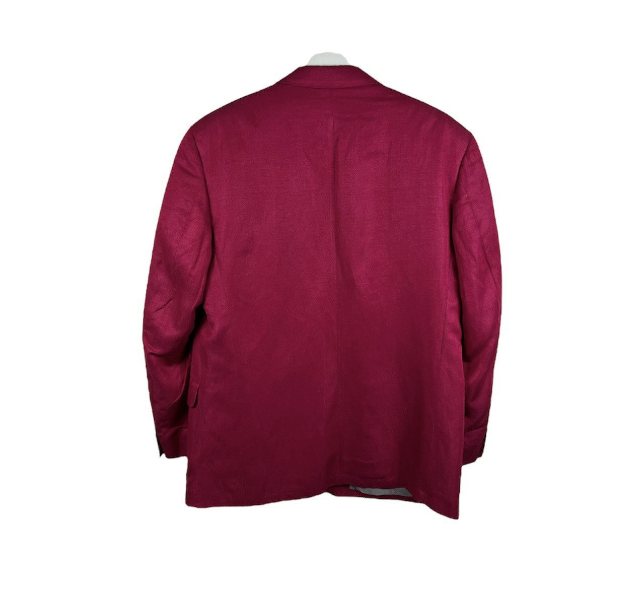 Designer × Kenzo × Vintage Kenzo homme fuchsia silk linen vintage 90s blazer jacket y2k Size US XXL / EU 58 / 5 - 2 Thumbnail
