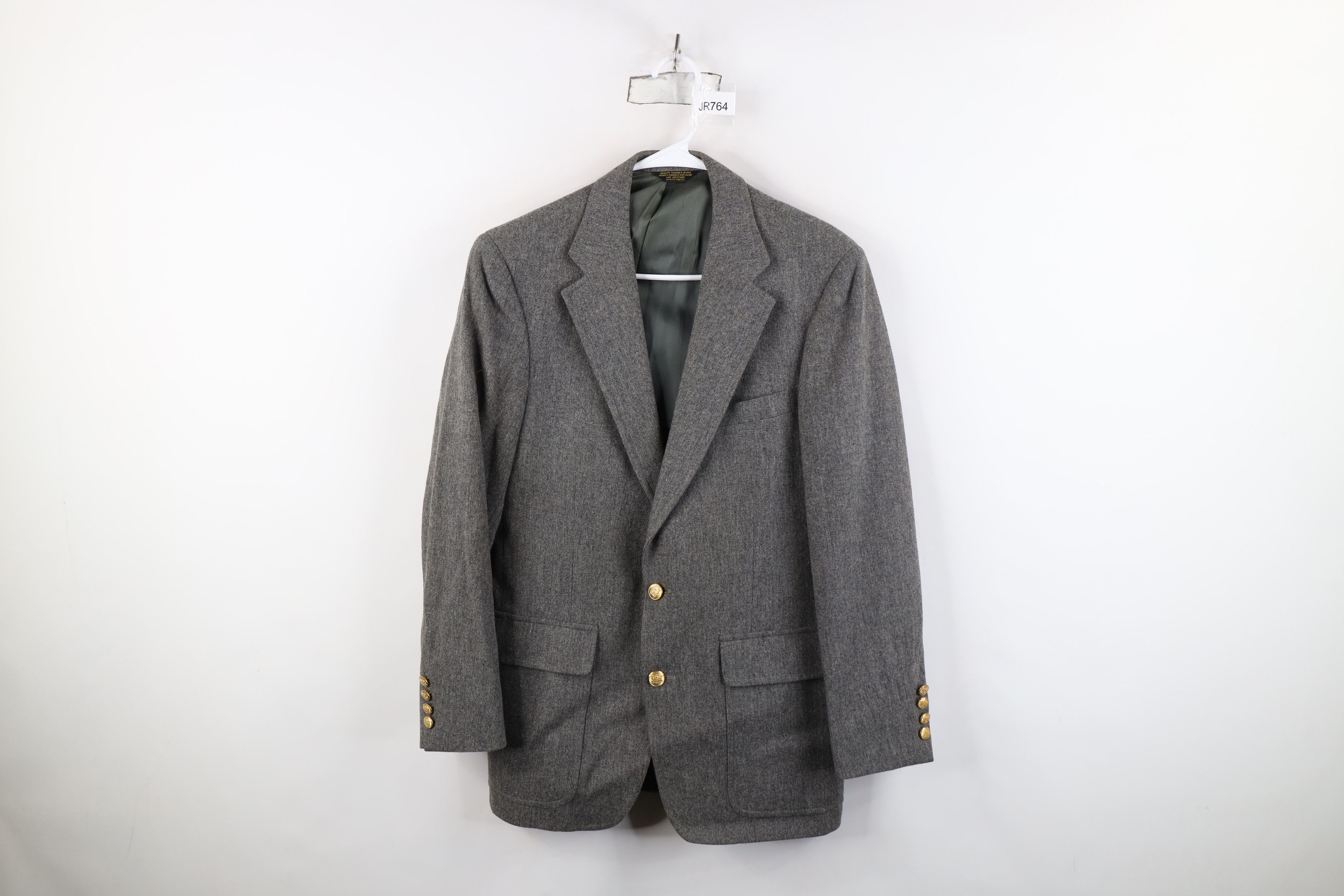 Vintage Vintage 70s Palm Beach Button Suit Coat Jacket Blazer USA Size US L / EU 52-54 / 3 - 1 Thumbnail