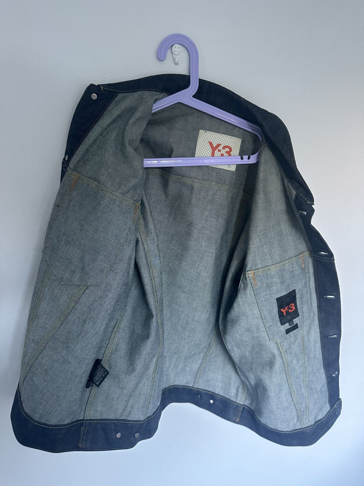 Y-3 Y-3 adidas denim jacket Size US M / EU 48-50 / 2 - 8 Thumbnail