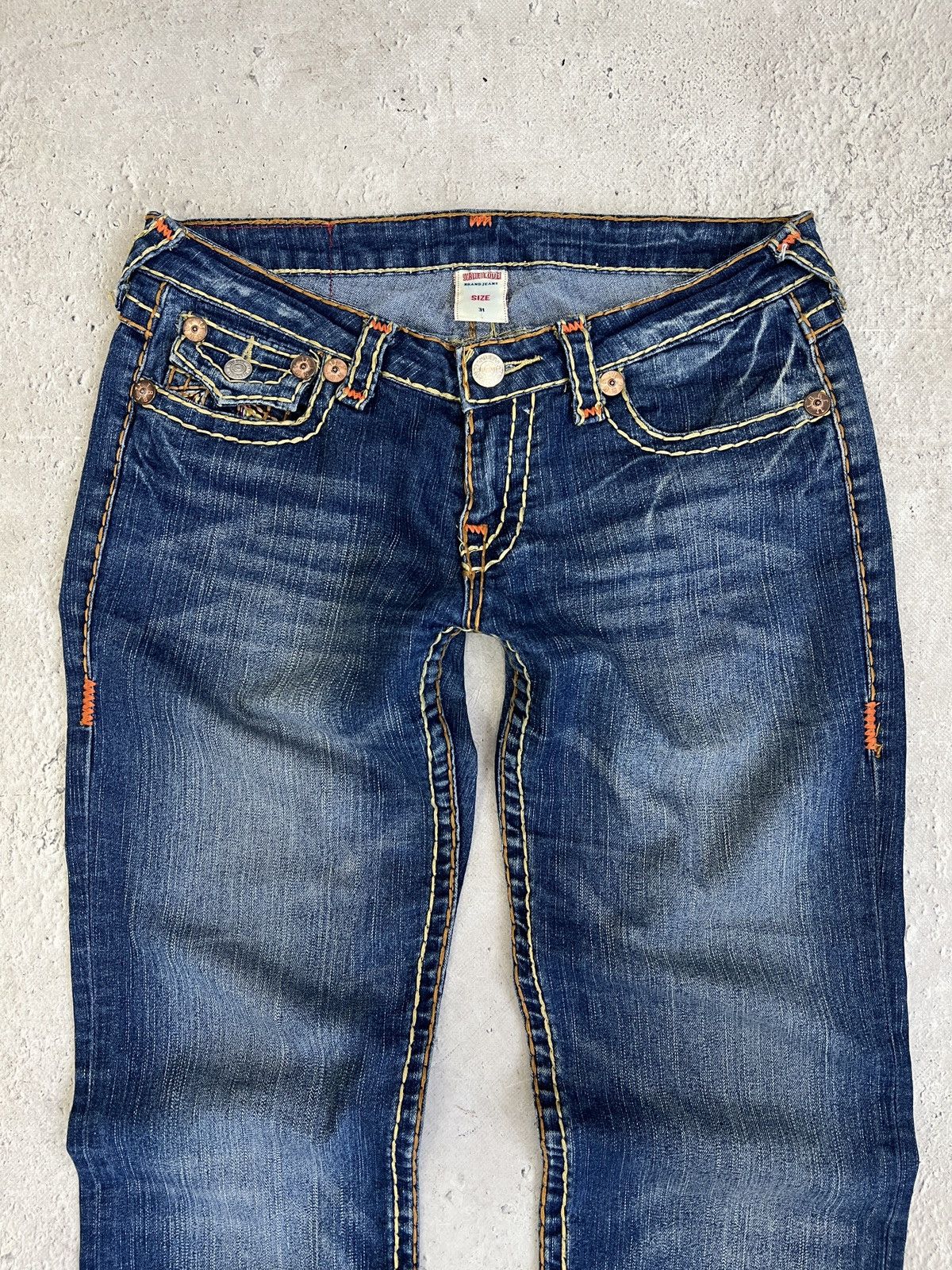 True Religion True religion rap regular jeans pants y2k style Size US 31 - 3 Thumbnail