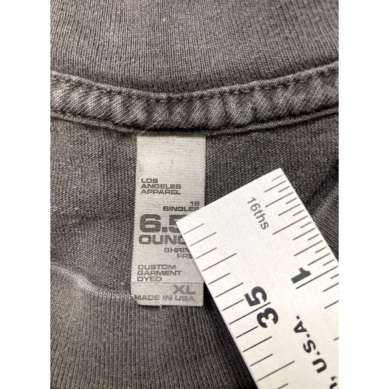 American Apparel VINTAGE Los Muchachos USA Tour 2023 Graphic T-shirt Men XL Music Gray Cotton Crew Neck Short Sleeve Logo T-Shirt 100% AUTHENTIC Mens Size US XL / EU 56 / 4 - 5 Thumbnail