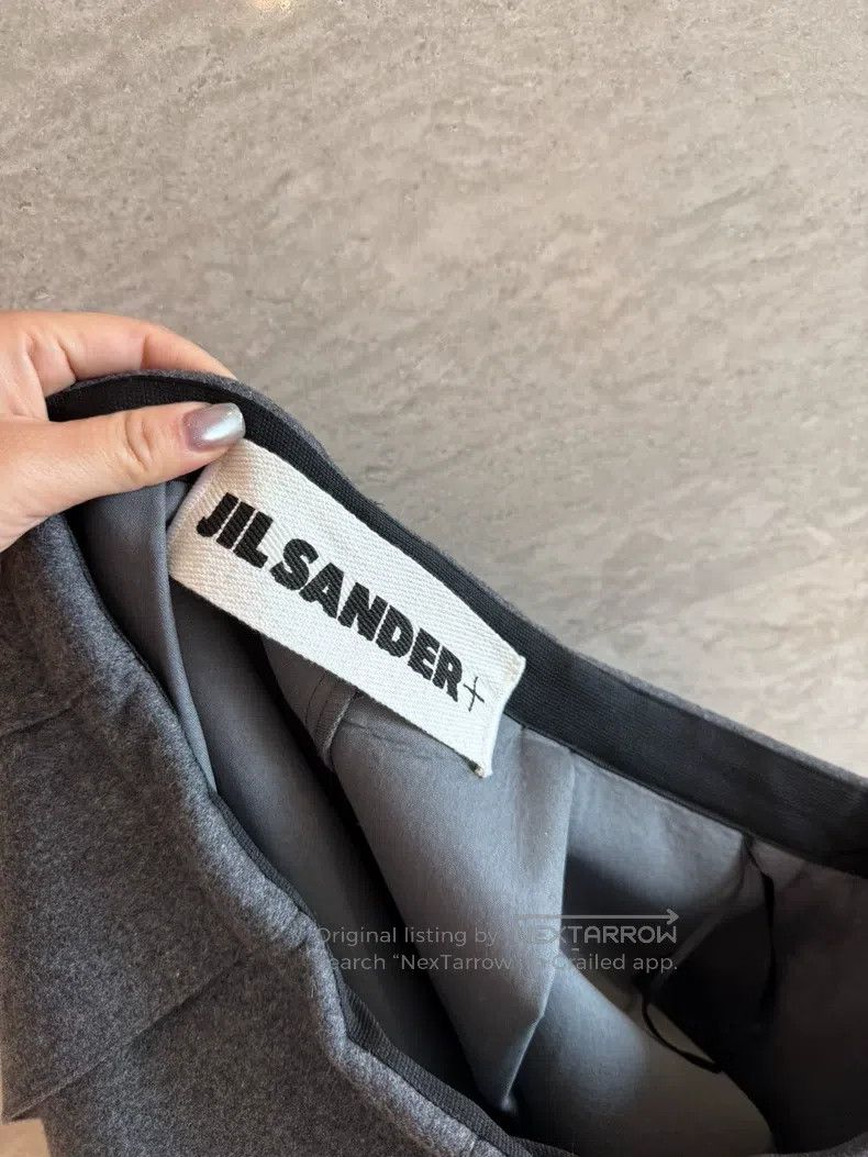 Jil Sander Jil Sander size 34 New Genuine Wool Pleated Skirt Size 27" / US 4 / IT 40 - 6 Thumbnail