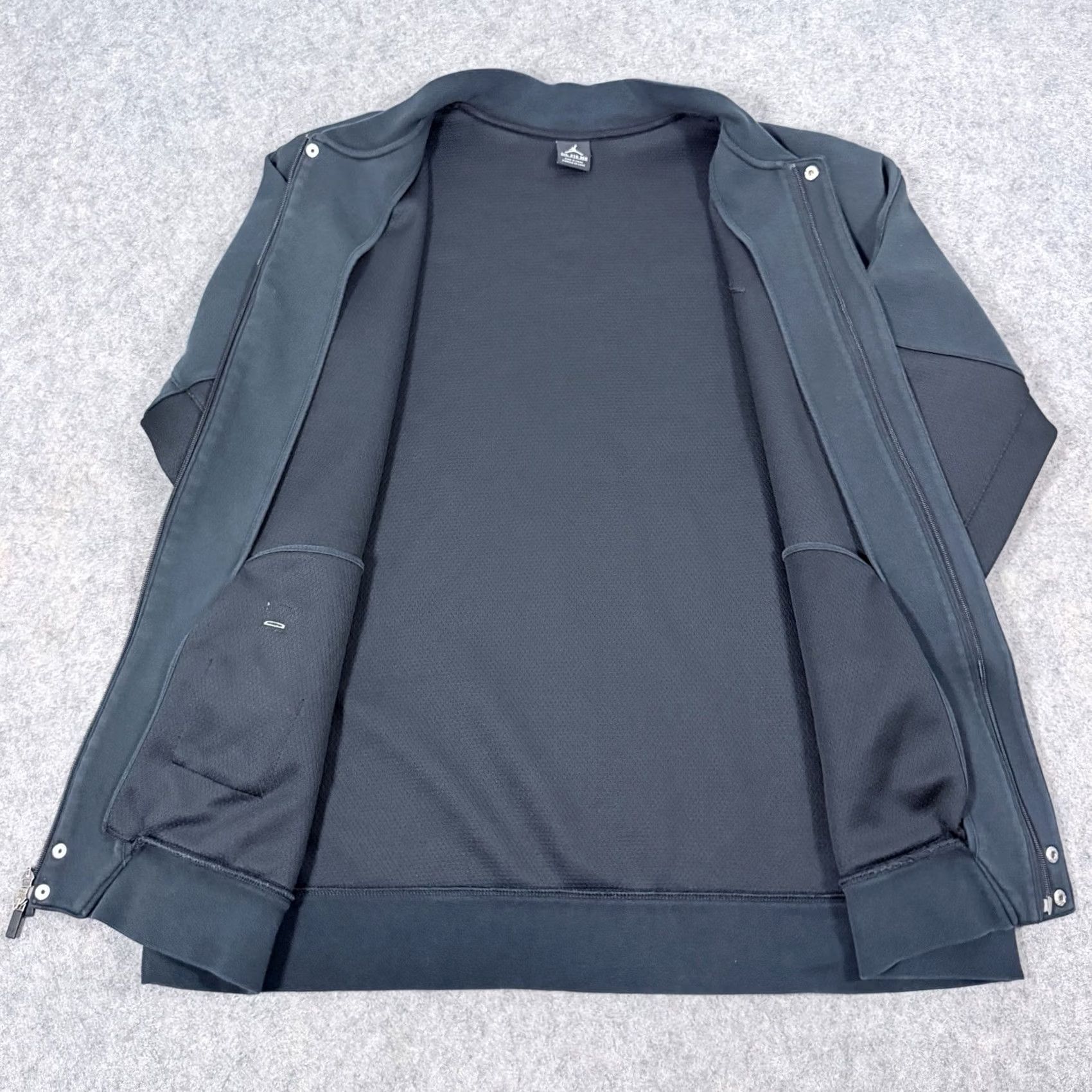 Nike Nike Air Jordan Long Sleeve Full-Zip Varsity Jacket Mens 3XL Navy Blue Size US XXL / EU 58 / 5 - 5 Thumbnail