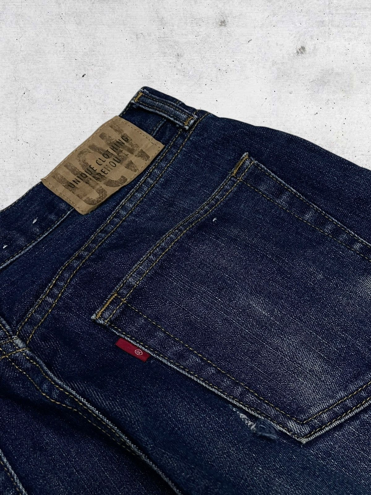 Japanese Brand VINTAGE UCV 90S JAPAN DESIGNER INDIGO STREETWEAR DENIM Size US 30 / EU 46 - 15 Thumbnail