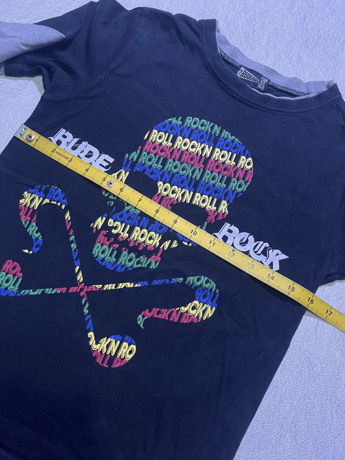 Japanese Brand Y2K RUDE ROCK long sleeve tshirt punk style Size US S / EU 44-46 / 1 - 9 Thumbnail