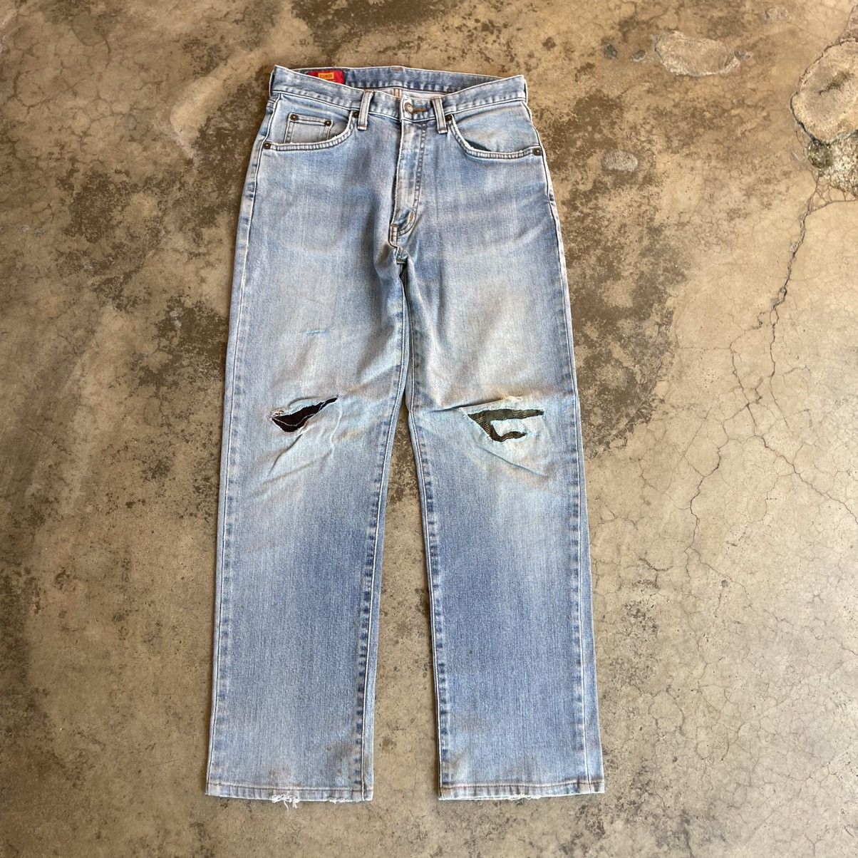 Edwin 🔥Vintage Edwin 643 Stoned Washed Ripped Distress Denim Jeans Size US 29 - 1 Thumbnail