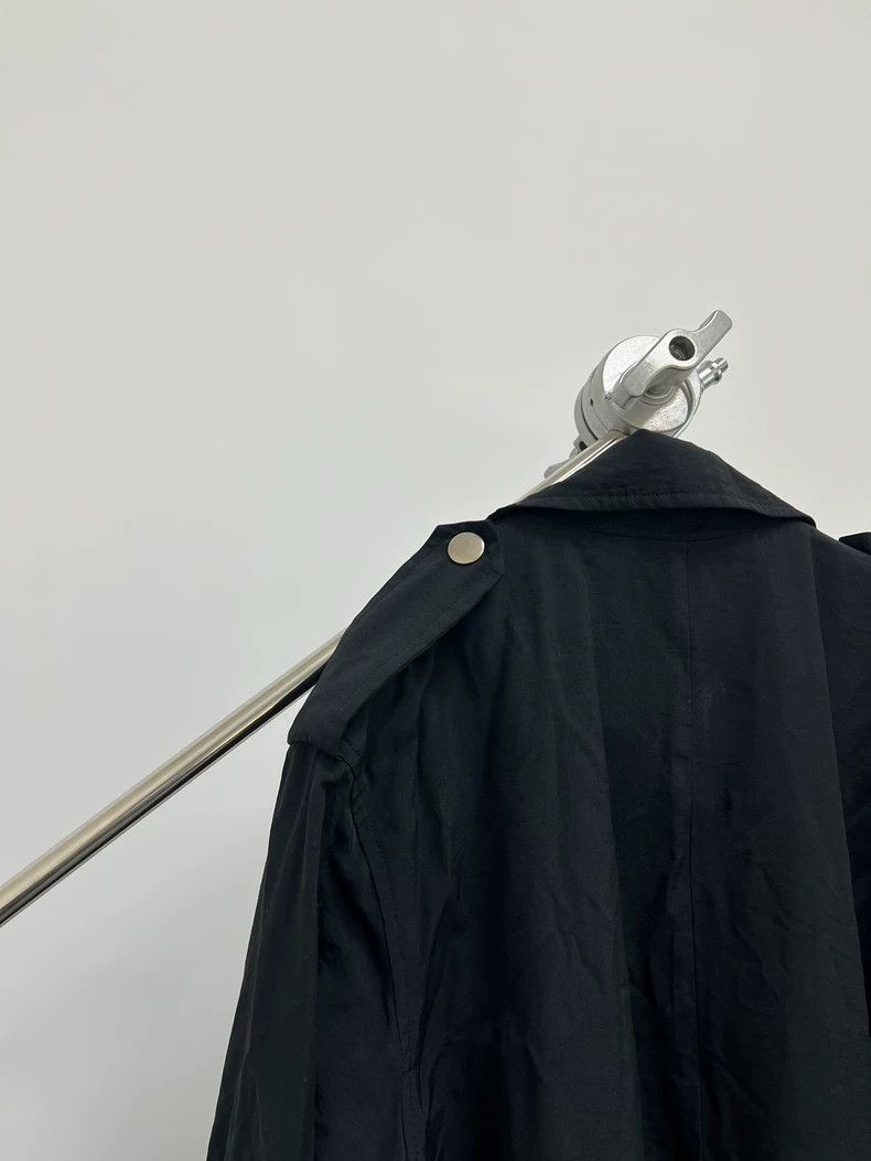 Yohji Yamamoto yohji yamamoto Breasted court trench coat 2503-Nextarrow Size US L / EU 52-54 / 3 - 7 Thumbnail