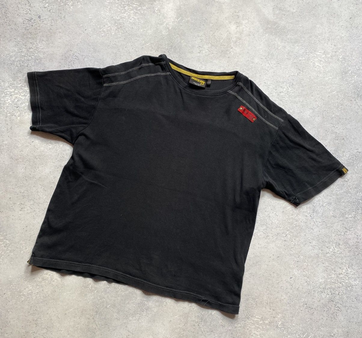 Dickies Vintage Dickies Mens Black T-Shirt Size US L / EU 52-54 / 3 - 2 Thumbnail