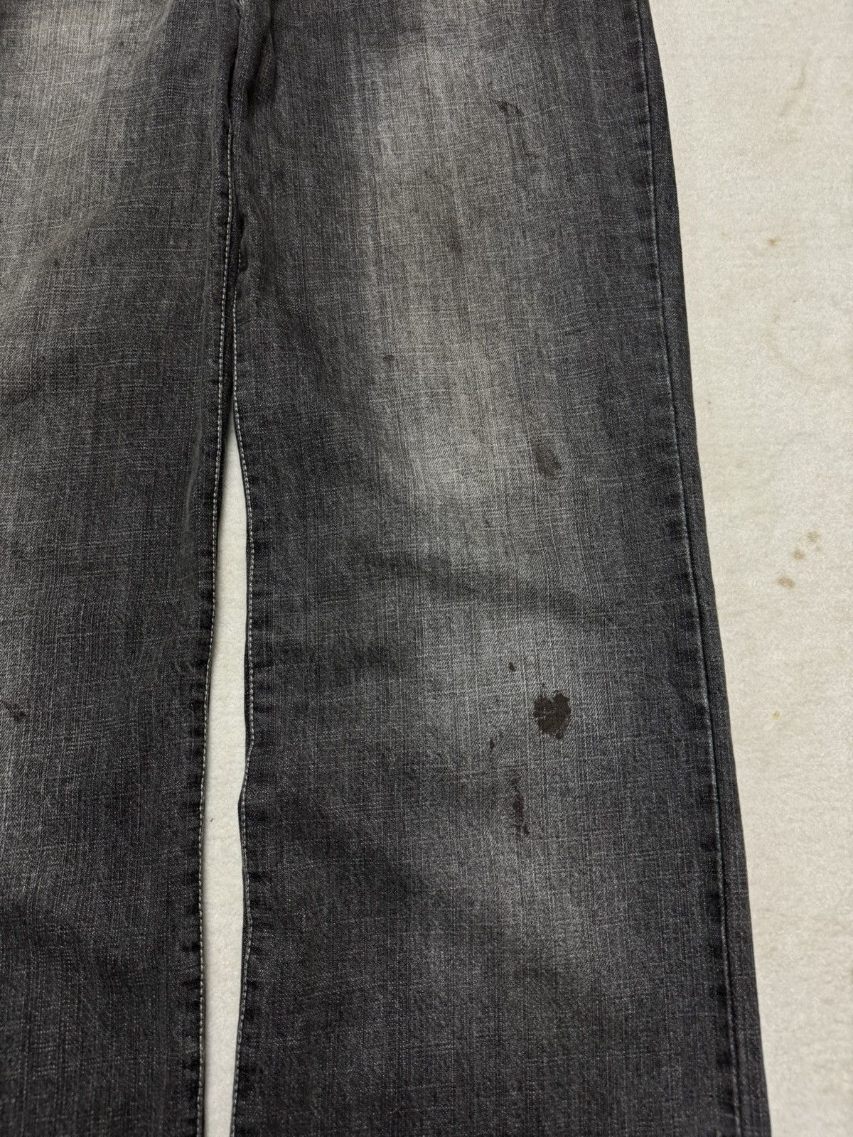 Japanese Brand VINTAGE 2000s BROGUE HOMME BAGGY JNCO FUBU HIPHOP STYLE Size US 32 / EU 48 - 3 Thumbnail