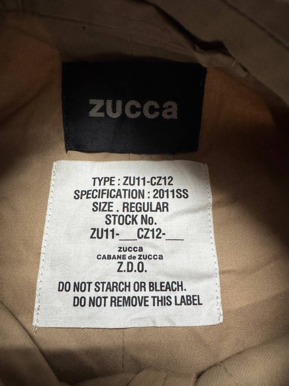 CABANE de ZUCCa ZUCCA CABANE DE ZUCCA FASHION JACKET BEIGE Size US L / EU 52-54 / 3 - 9 Thumbnail
