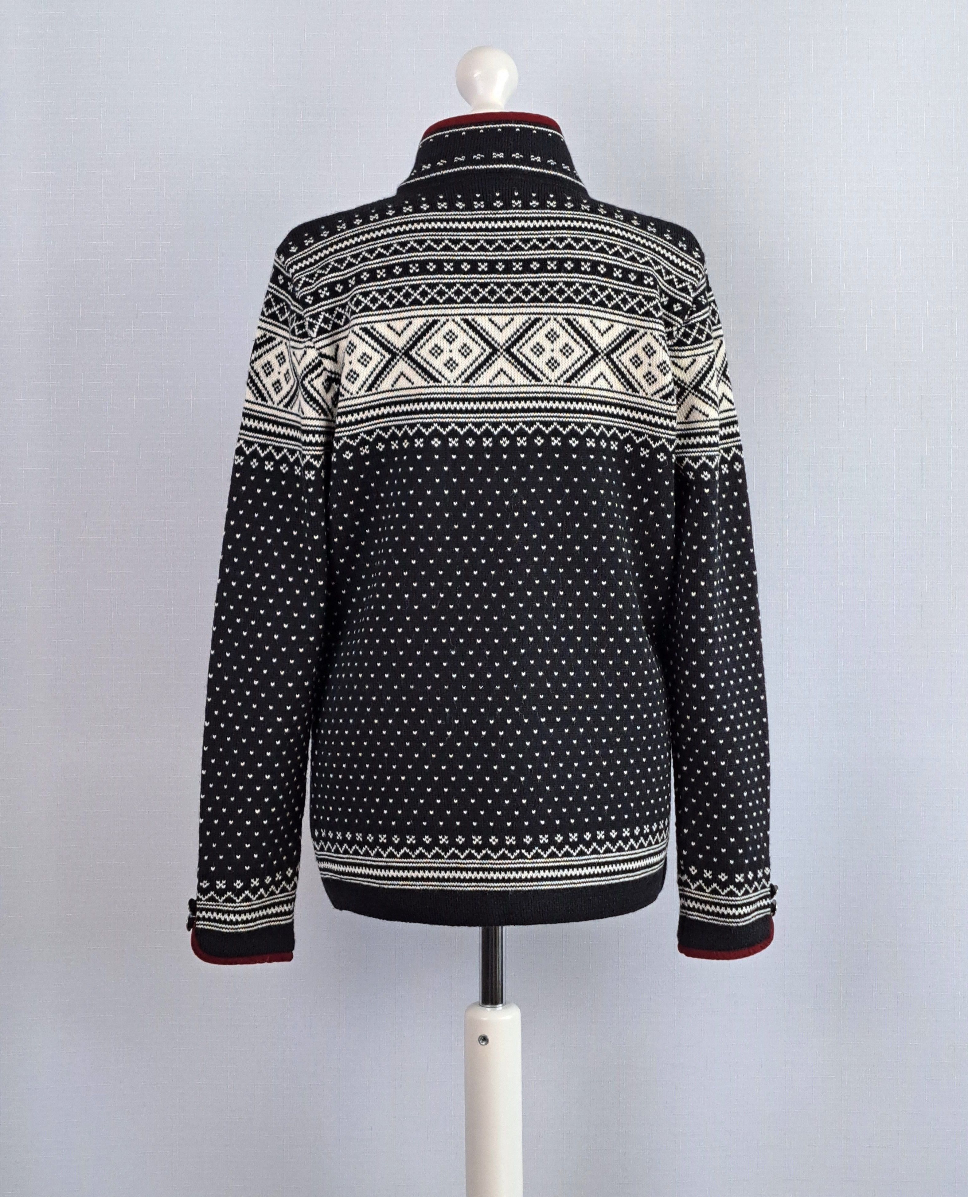 Dale Of Norway DALE OF NORWAY Valle wool cardigan/sweater/jacket. Size L Size L / US 10 / IT 46 - 8 Thumbnail
