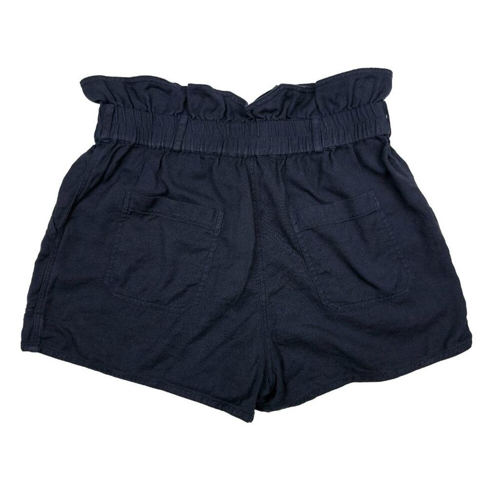 ba&sh BA&SH Mustang Night Blue Navy Paperbag Shorts sz 1 / S Size 24" / US 00 / IT 34 - 6 Thumbnail