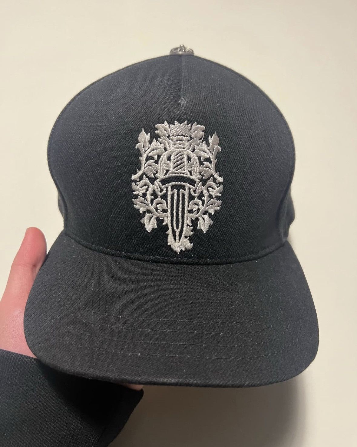 Chrome Hearts Chrome Hearts Vine Dagger Baseball Trucker Hat Size ONE SIZE - 1 Thumbnail