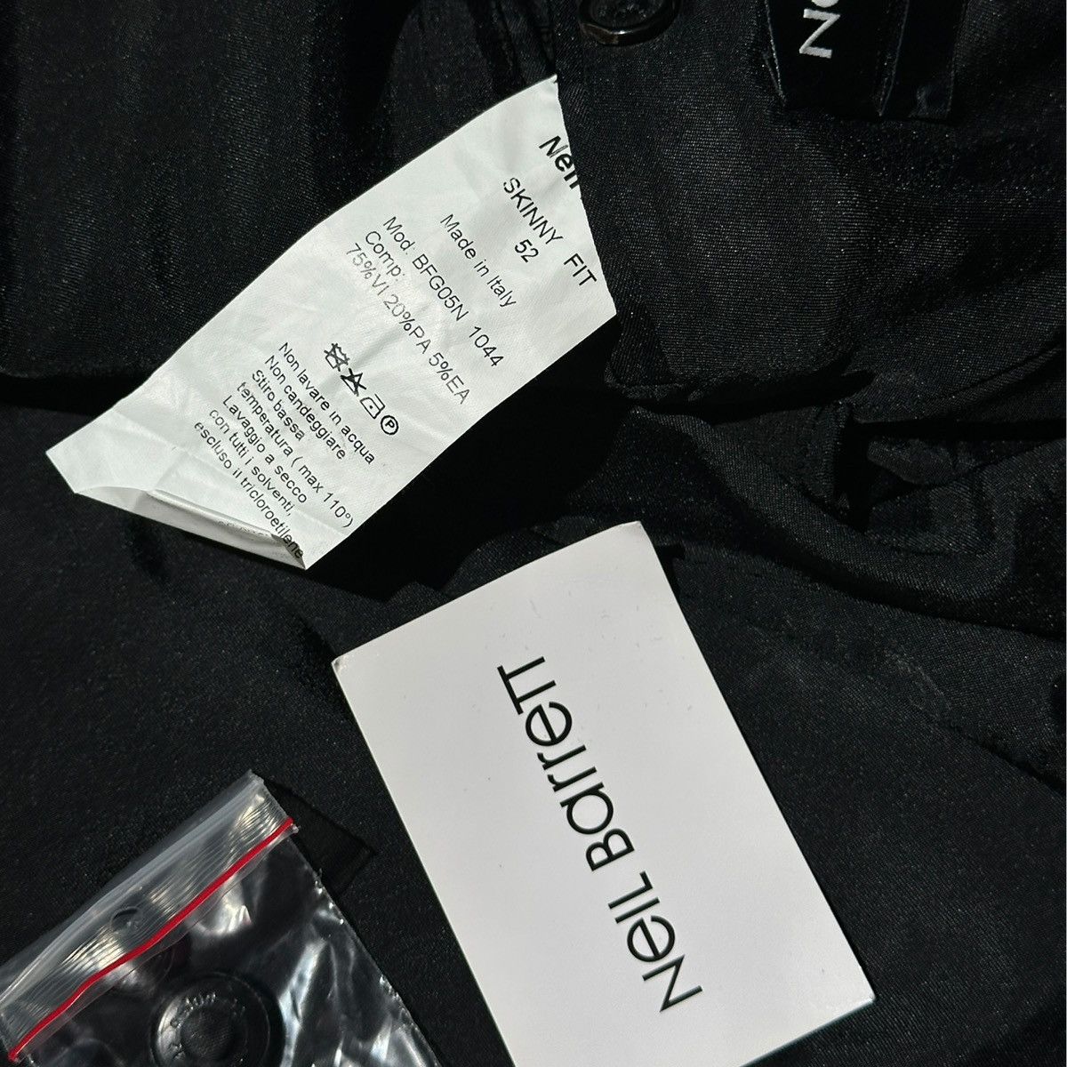Neil Barrett Slim fit blazer Size 52R - 4 Thumbnail