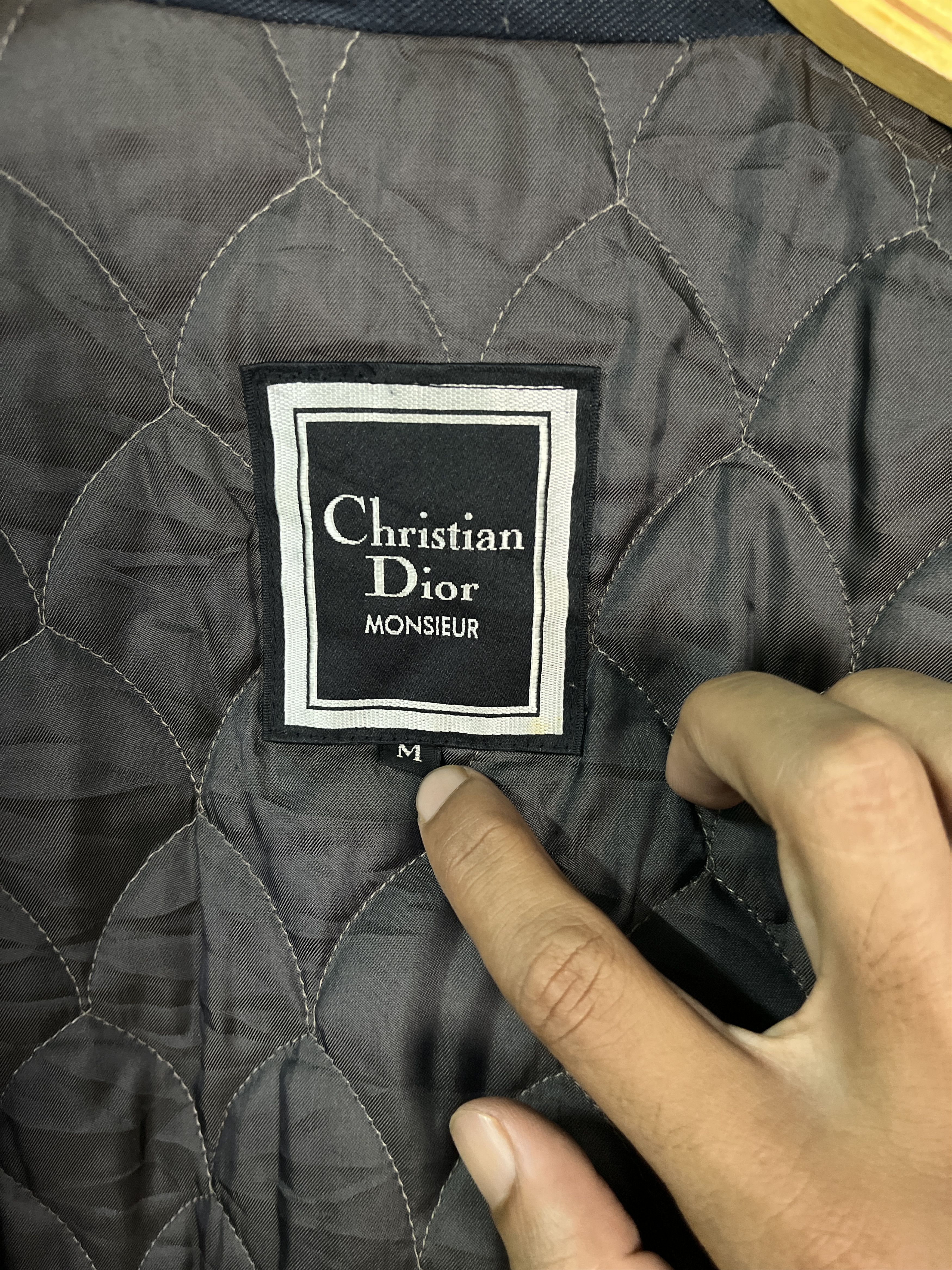 Christian Dior Monsieur Christian Dior Monsieur Hooded Baggy Jacket Quilted Lined Size US M / EU 48-50 / 2 - 13 Thumbnail