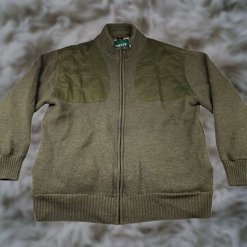 Orvis Orvis Windstopper Jacket Wool Green Full Zip Lined Large Mens Regular 100% Wool Jacket Windbreaker Modern Vintage No N/A Size US L / EU 52-54 / 3 - 1 Thumbnail