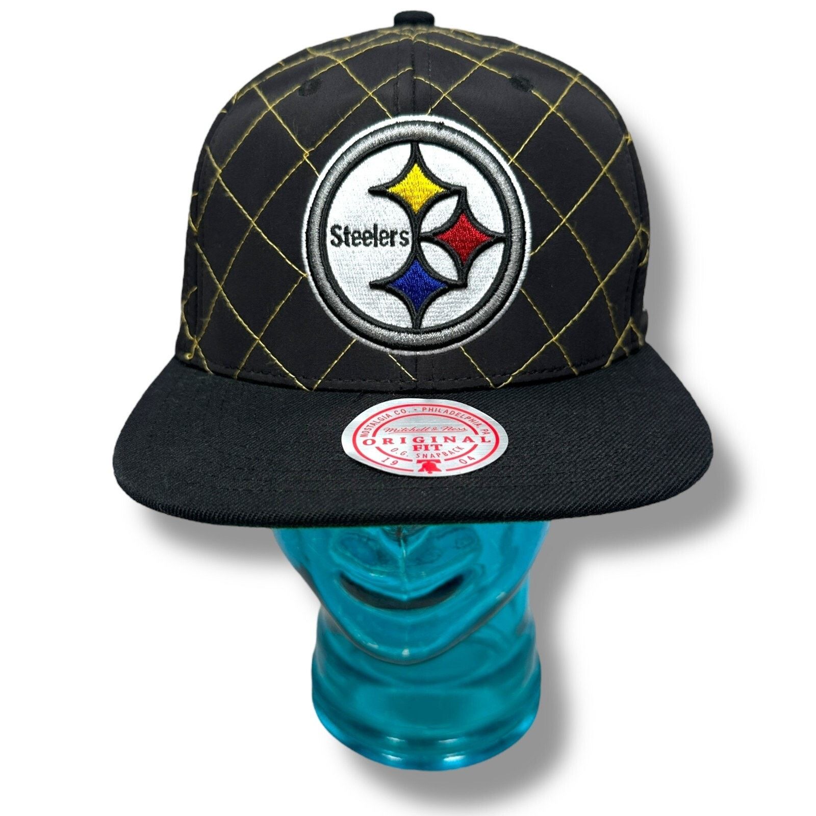 Mitchell & Ness Mitchell & Ness Pittsburgh Steelers Quilted Taslan Hat Men's Size ONE SIZE - 1 Thumbnail