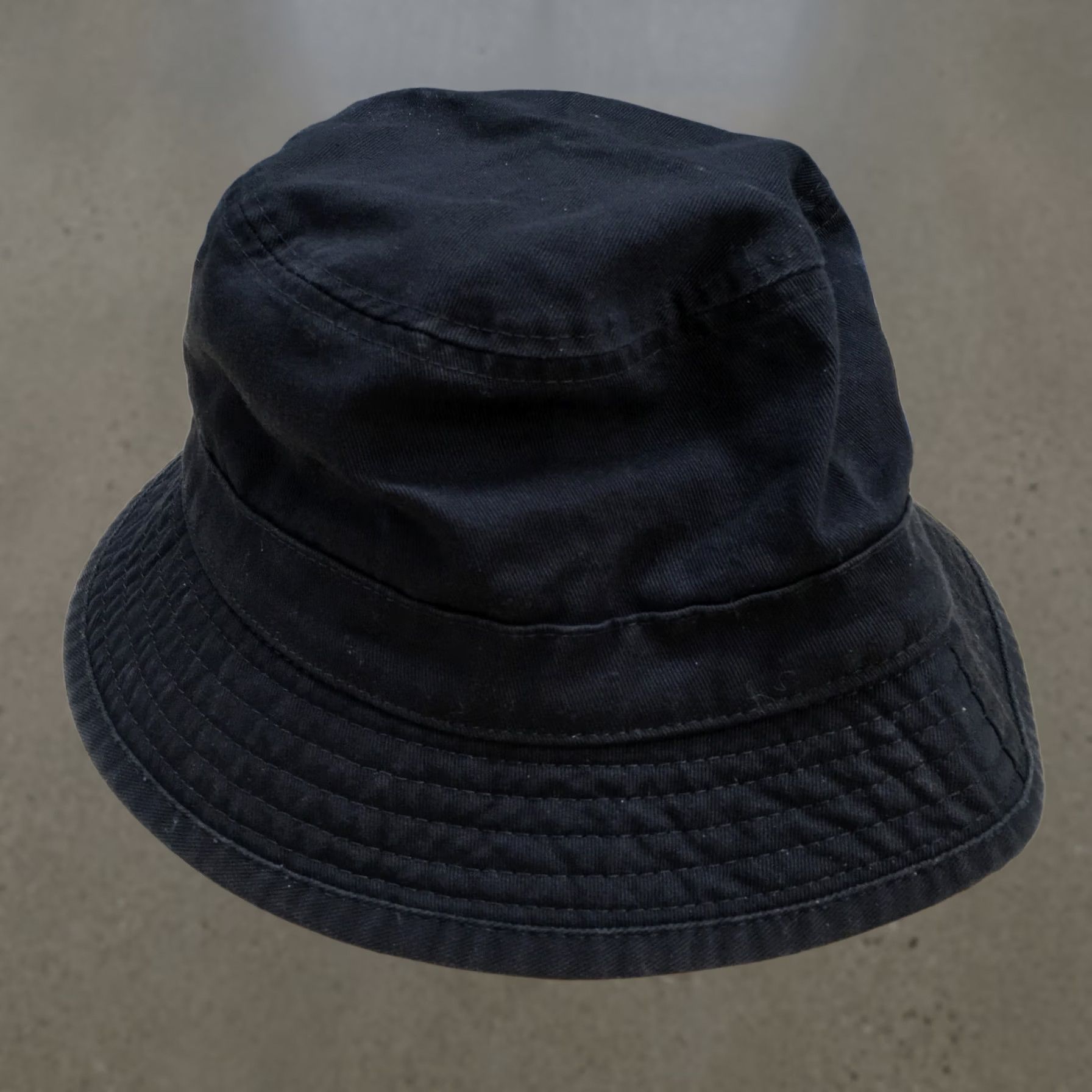 Vintage Cap America Classic Series Bucket Hat Mens Black One Size Cotton Casual NWT Size ONE SIZE - 1 Thumbnail