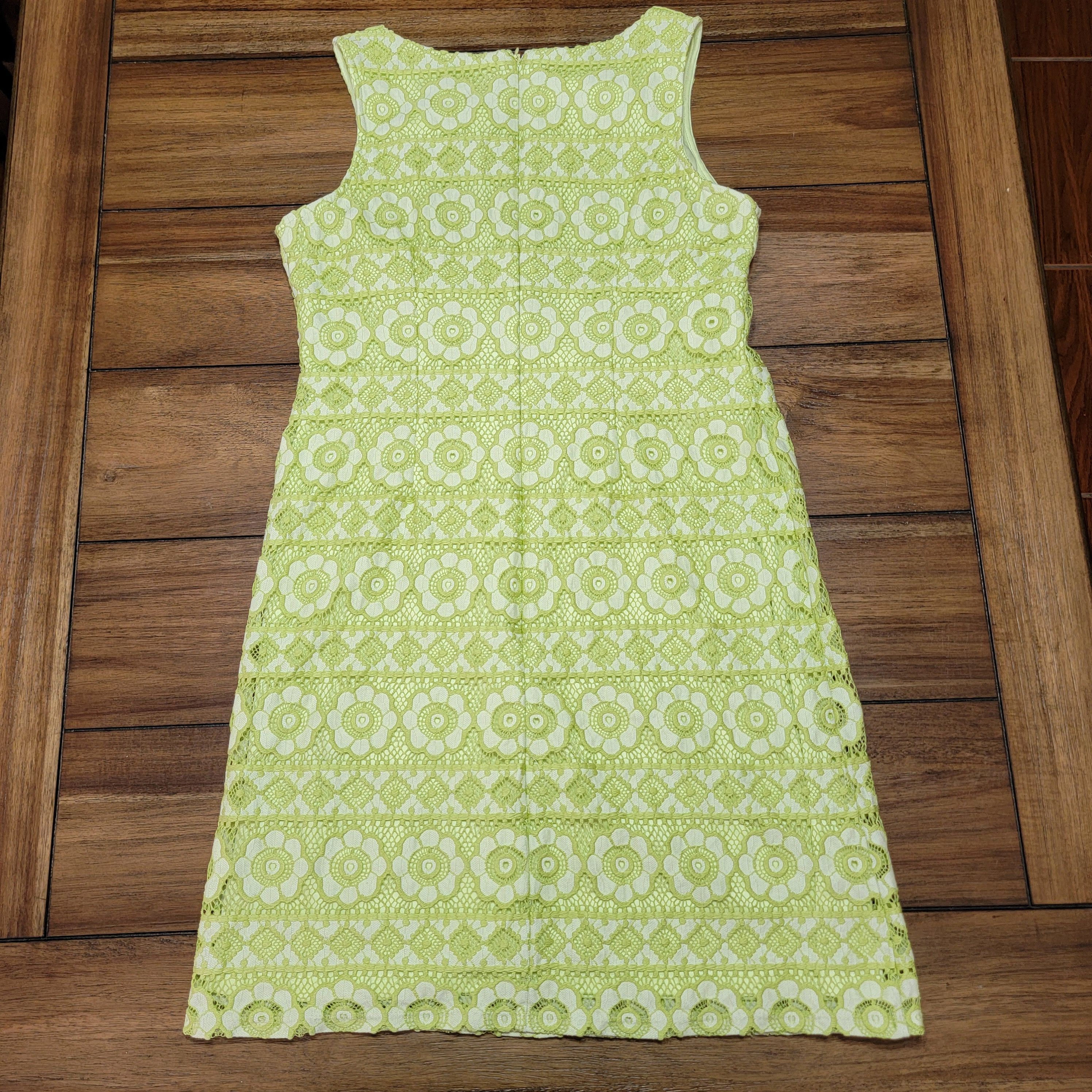 Other Jessica Howard Sleeveless Dress Lace Flowers - Size 4 Petite Size S / US 4 / IT 40 - 3 Thumbnail