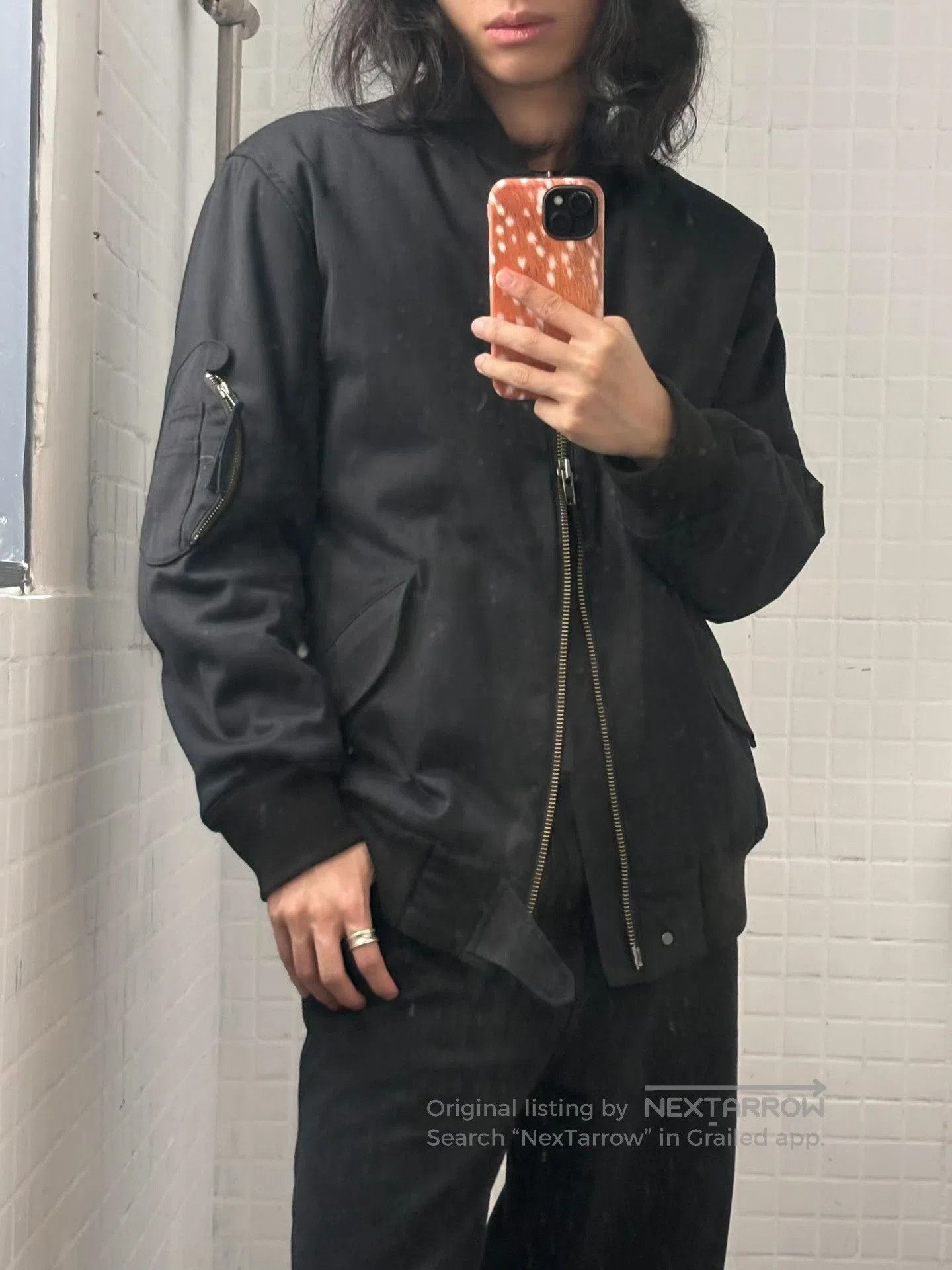 Helmut Lang Helmut Lang 10S Bomber Jacket. Size US M / EU 48-50 / 2 - 2 Thumbnail
