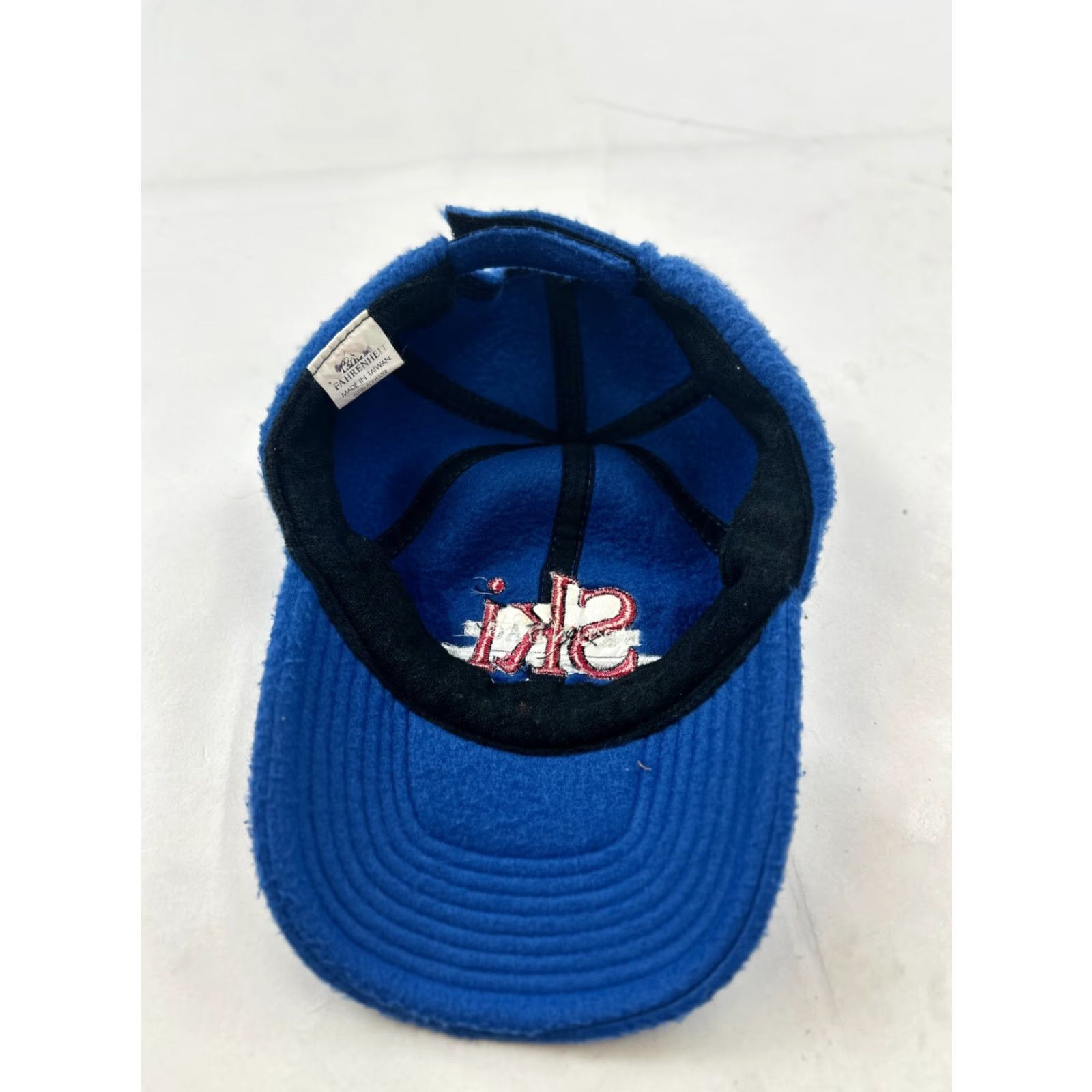 Vintage Fahrenheit Baseball Cap Mens Blue One Size Adjustable Ski Theme Hat Size ONE SIZE - 7 Thumbnail