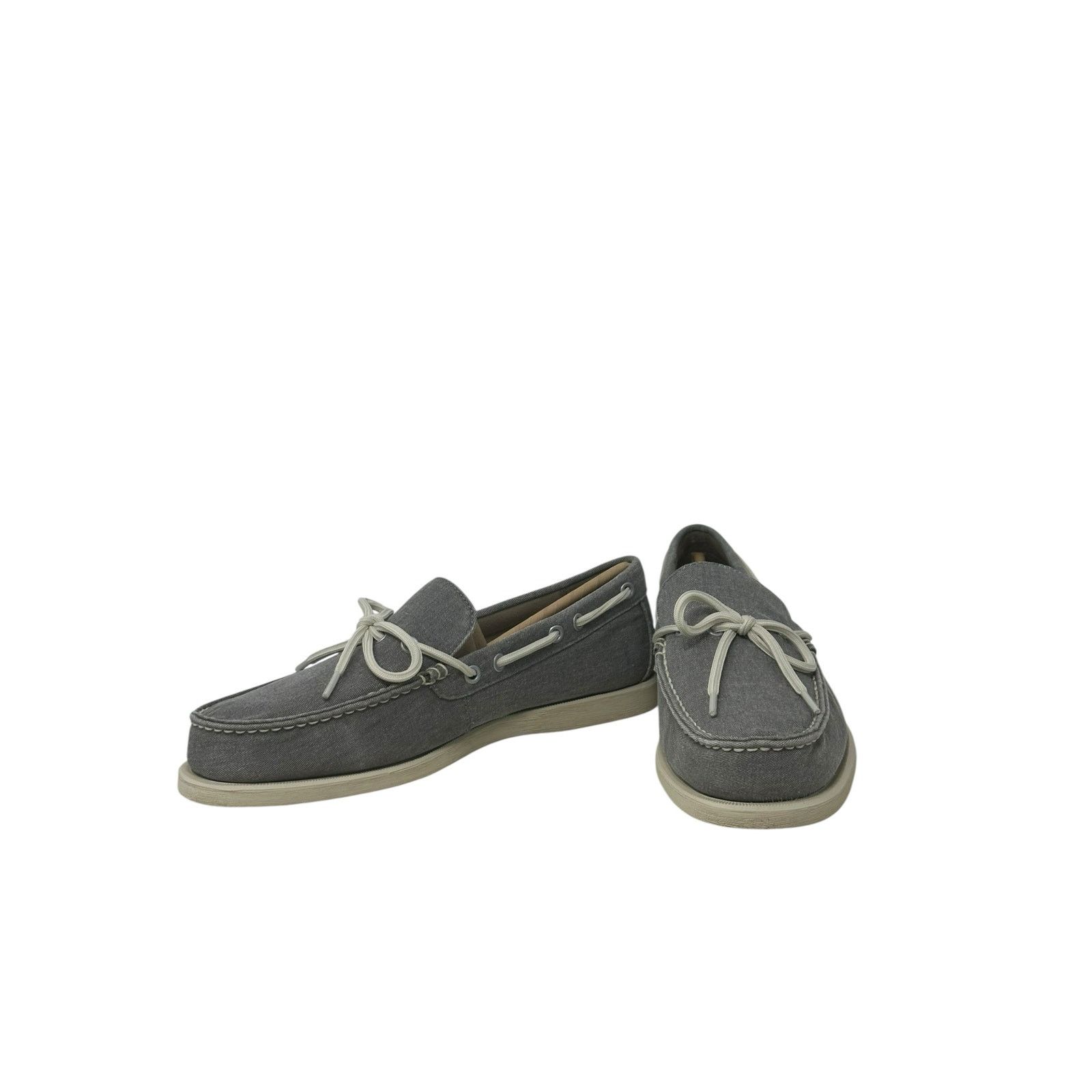 Eastland Eastland Men's Grey Yarmouth Canvas Boat Shoes 8D Size US 8 / EU 41 - 15 Thumbnail
