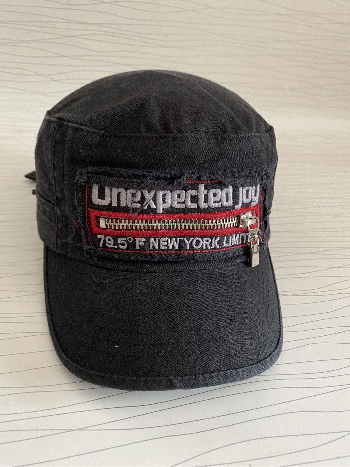 If Six Was Nine J..CAP&CO Patch Embroidery Zipper Patrol Cap Size ONE SIZE - 2 Thumbnail