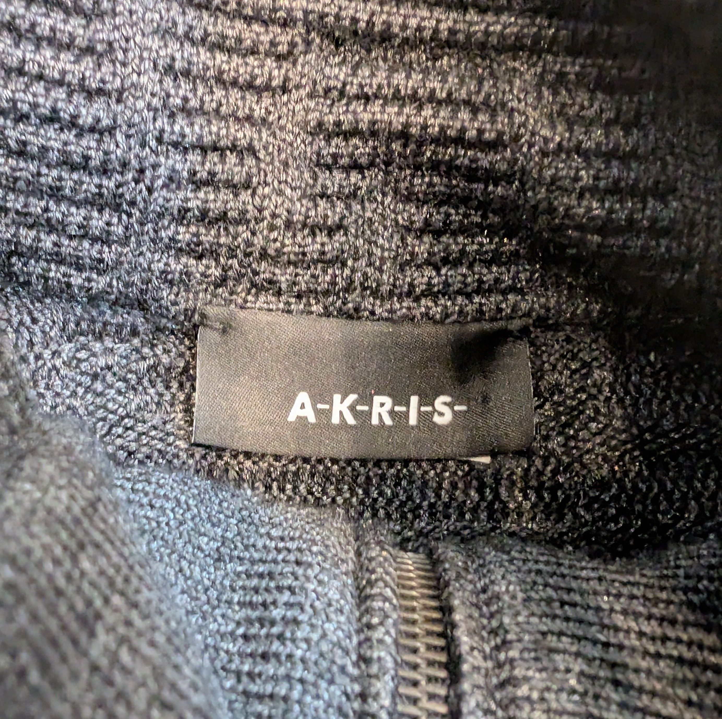Akris Akris Graphite Jacquard Zip Cardigan Wook Silk Size S / US 4 / IT 40 - 3 Thumbnail
