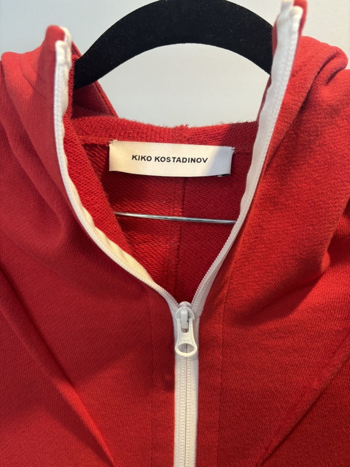 Kiko Kostadinov Kiko Kostadinov🧣Red Bindra Hoodie Size US M / EU 48-50 / 2 - 5 Thumbnail
