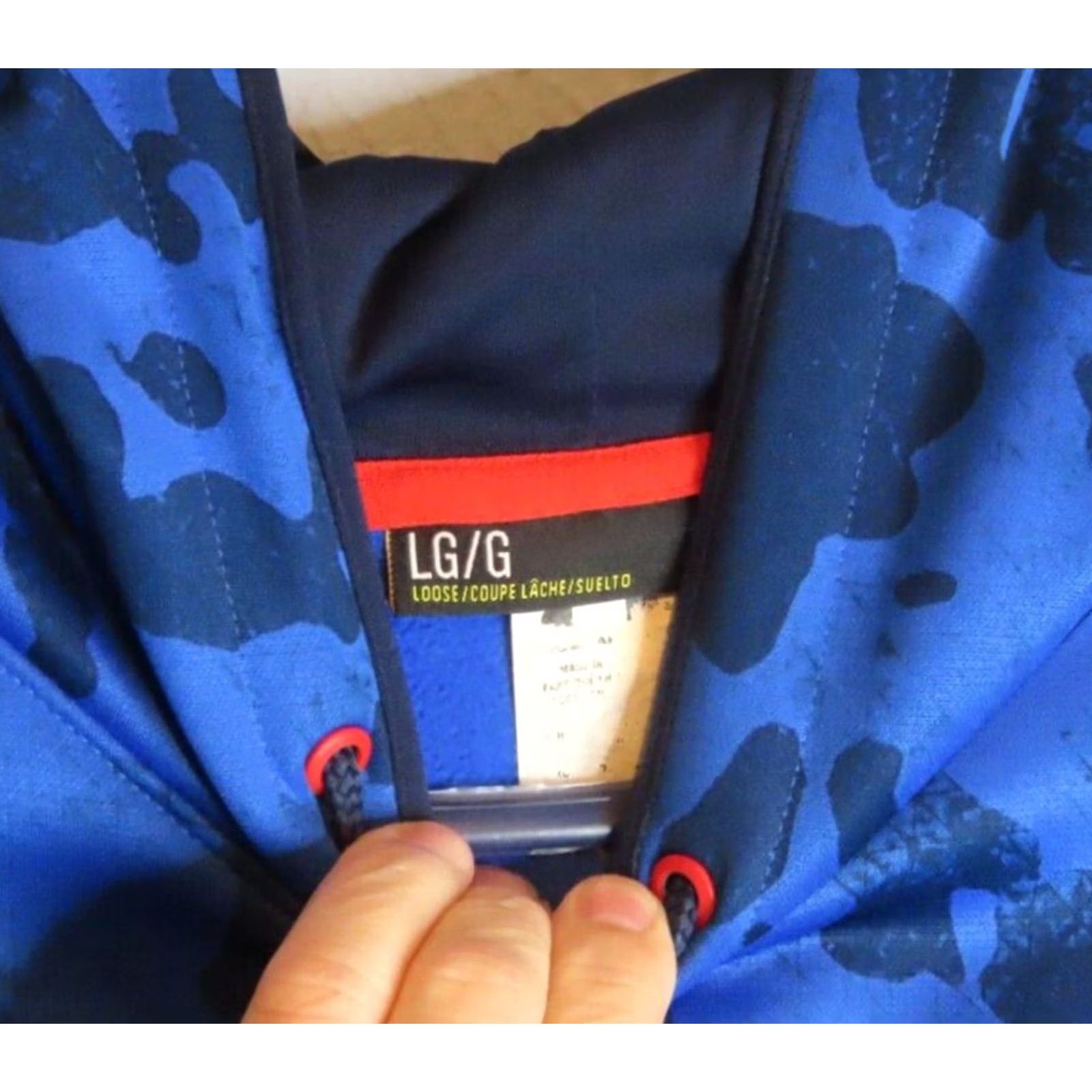 Under Armour Under Armour Hoodie Pullover Adult L Blue Camo Logo Pocket Pouch Breathable Size US L / EU 52-54 / 3 - 3 Thumbnail