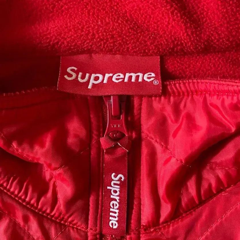 Supreme Supreme Arc Logo Quilted Half Zip SS17 Size US M / EU 48-50 / 2 - 3 Thumbnail