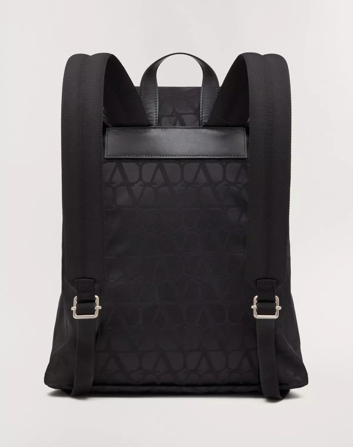 Valentino oc11z0725 Size: OS/Iconographe Nylon Backpack in Black Size ONE SIZE - 3 Thumbnail