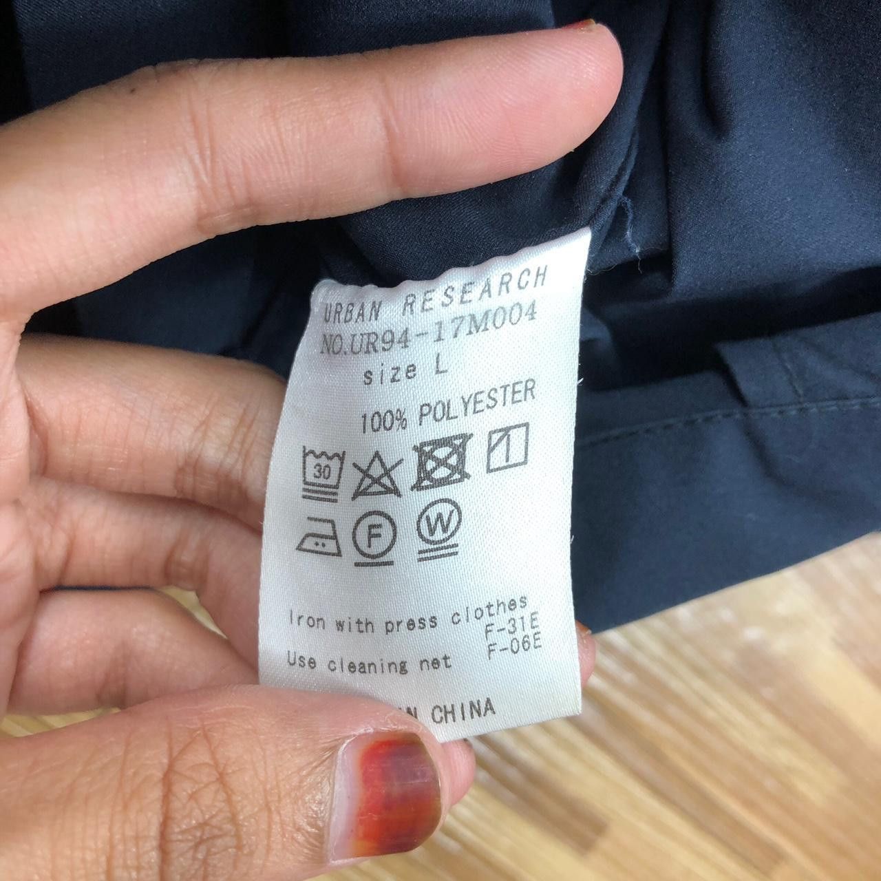 URBAN RESEARCH DOORS URBAN RESEARCH JAPAN Minimalist Jacket Parka Trench Coat Size L / US 10 / IT 46 - 5 Thumbnail