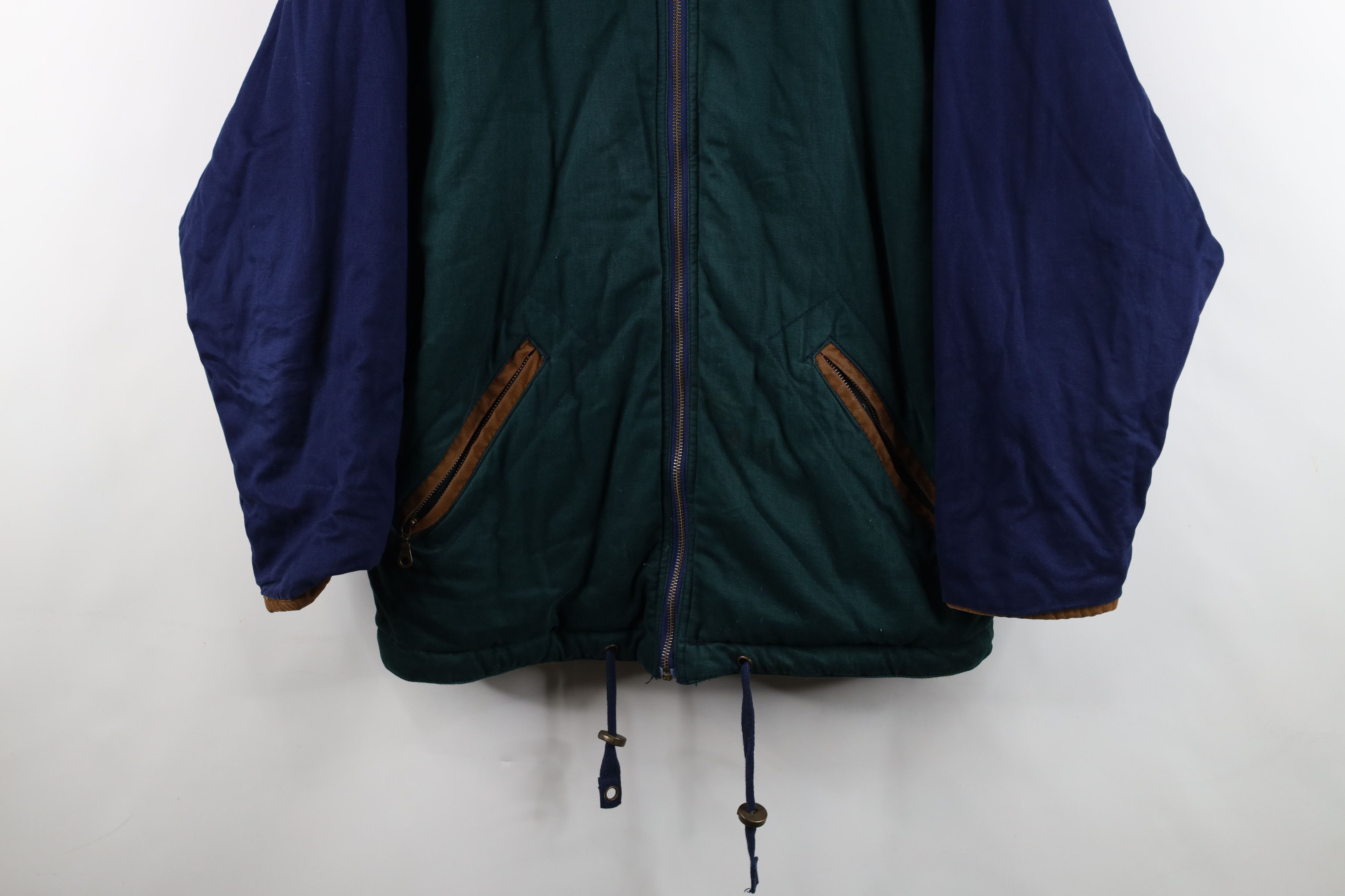 Vintage Vintage 90s Streetwear Reversible Plaid Hooded Parka Jacket Size US M / EU 48-50 / 2 - 11 Thumbnail