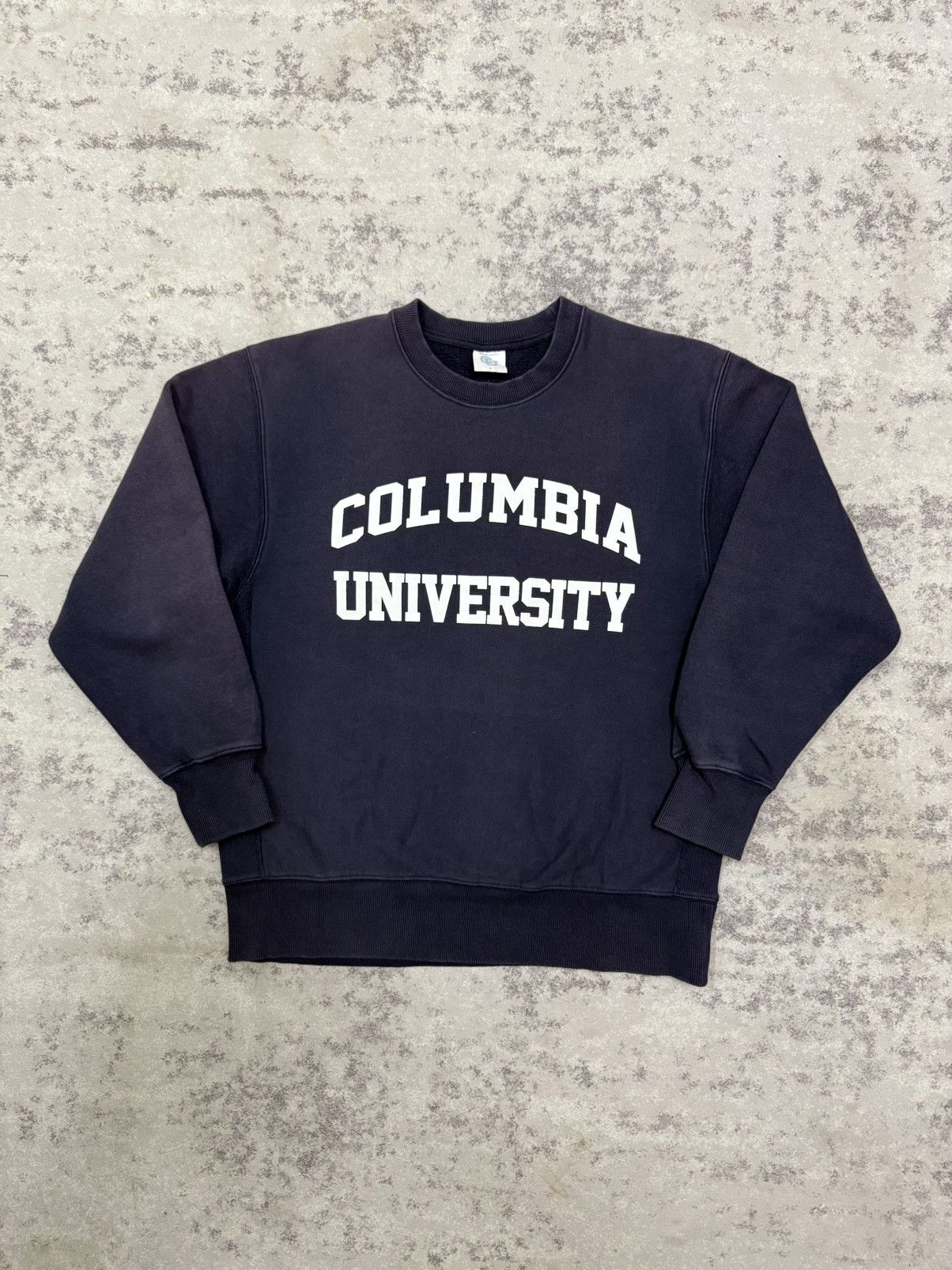 GU Columbia University X Gu Spellout Biglogo Sweatshirt Size US L / EU 52-54 / 3 - 3 Thumbnail