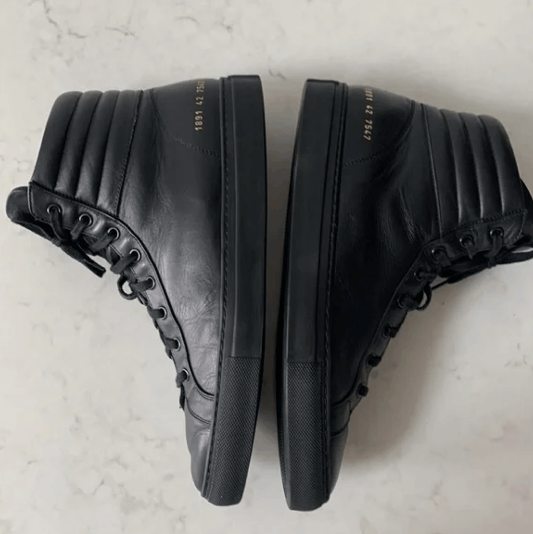 Common Projects Common Projects Achilles Premium High Size 42 Size US 9 / EU 42 - 8 Thumbnail