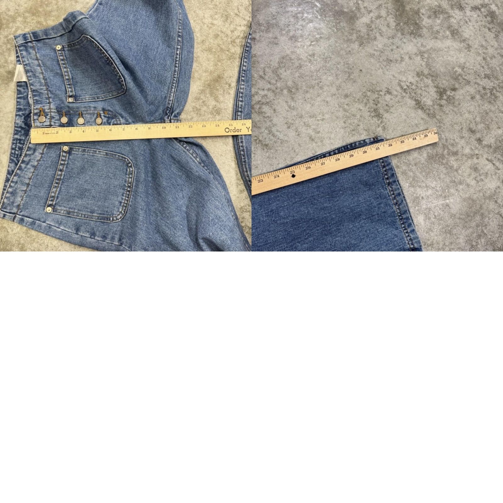 Jordache VINTAGE Jordache Jeans Juniors 7/8 High Rise Button Fly Flare Front Pockets 90s Size 28" / US 6 / IT 42 - 8 Thumbnail