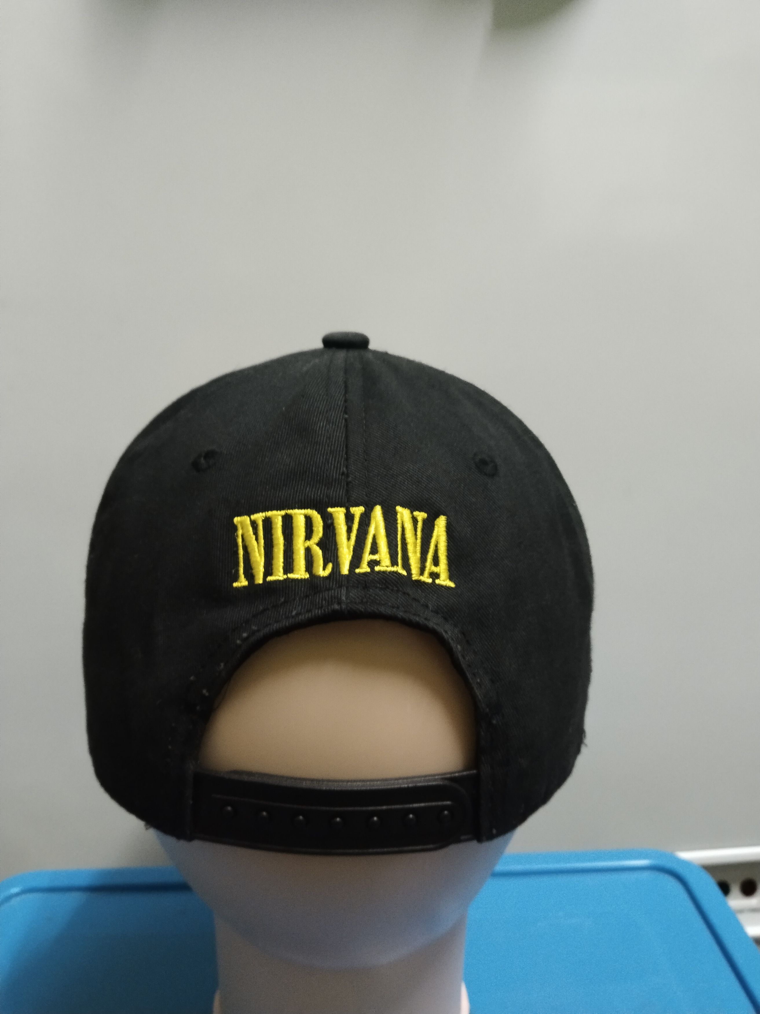 Band Tees BIG EMBROIDERY NIRVANA CAP ADJUSTABLE SNAPBACK Size ONE SIZE - 4 Thumbnail