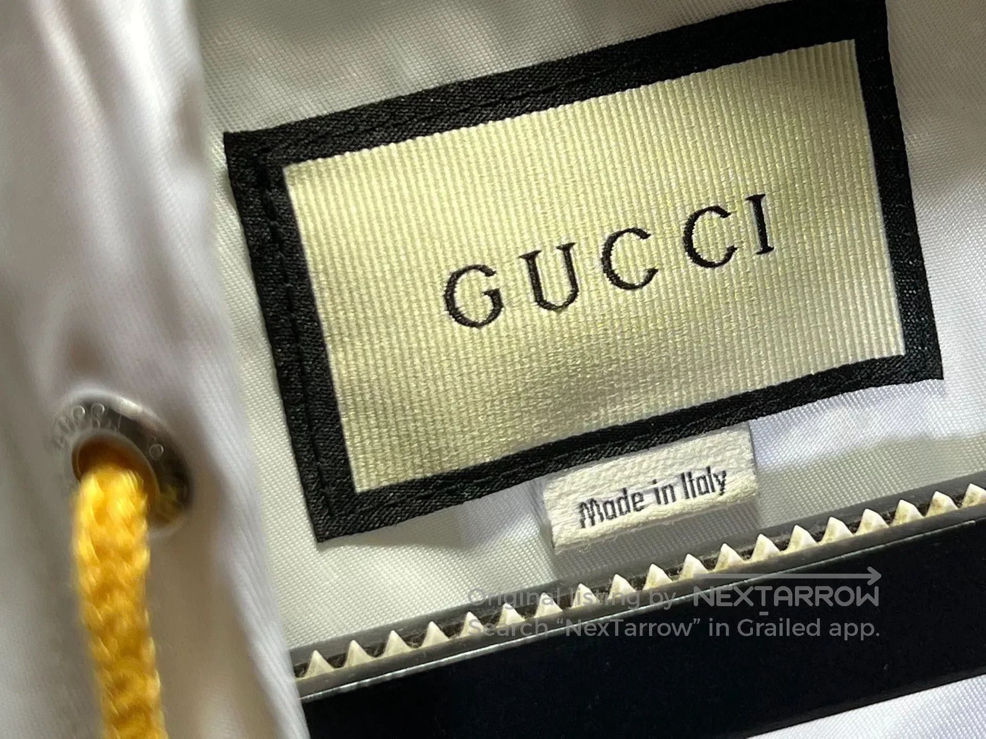 Gucci Gucci Men's White Windproof Jacket. Size US L / EU 52-54 / 3 - 4 Thumbnail
