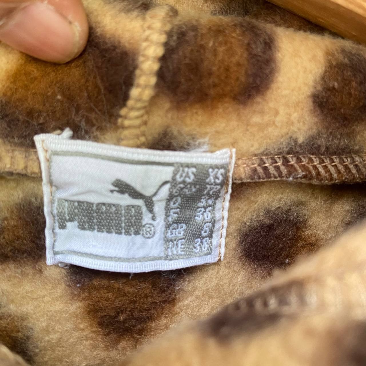 Puma Puma Leopard Fleece Hoodie Size US XS / EU 42 / 0 - 2 Thumbnail