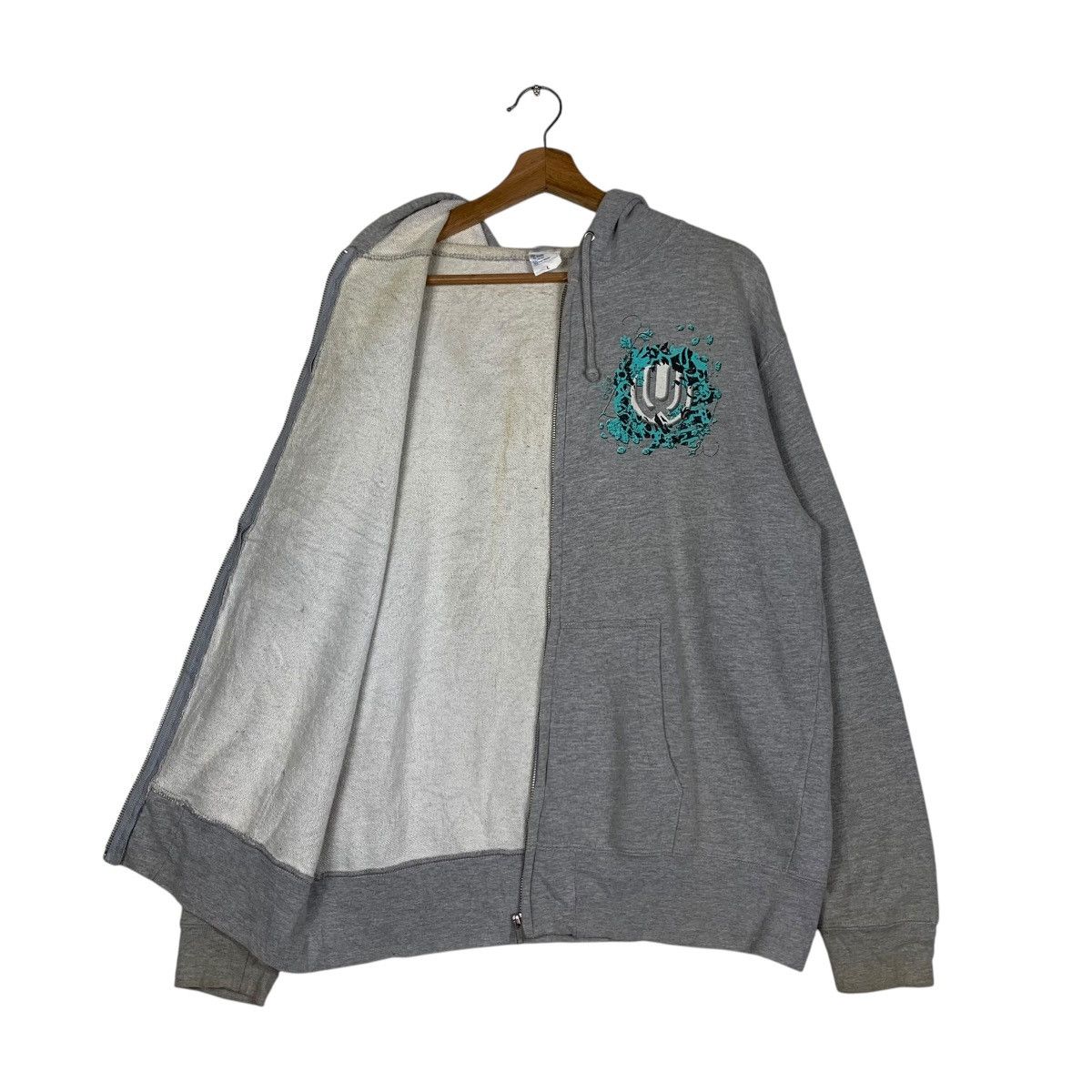 Japanese Brand UNDERWORLD Graphics Printed Hoodies Sweatshirt #1460-C66 Size US L / EU 52-54 / 3 - 11 Thumbnail