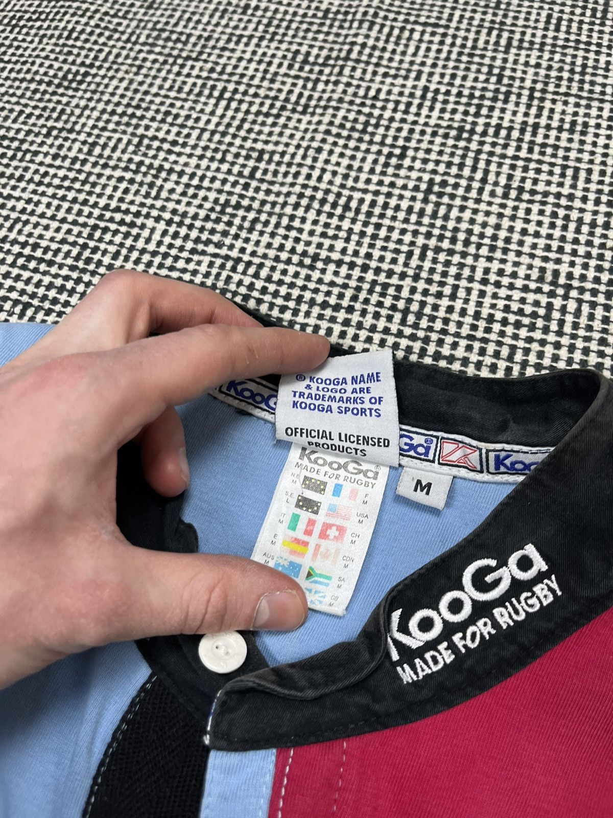 Vintage 2001 vintage kooga nec harlequins England rugby jersey Size US M / EU 48-50 / 2 - 4 Thumbnail