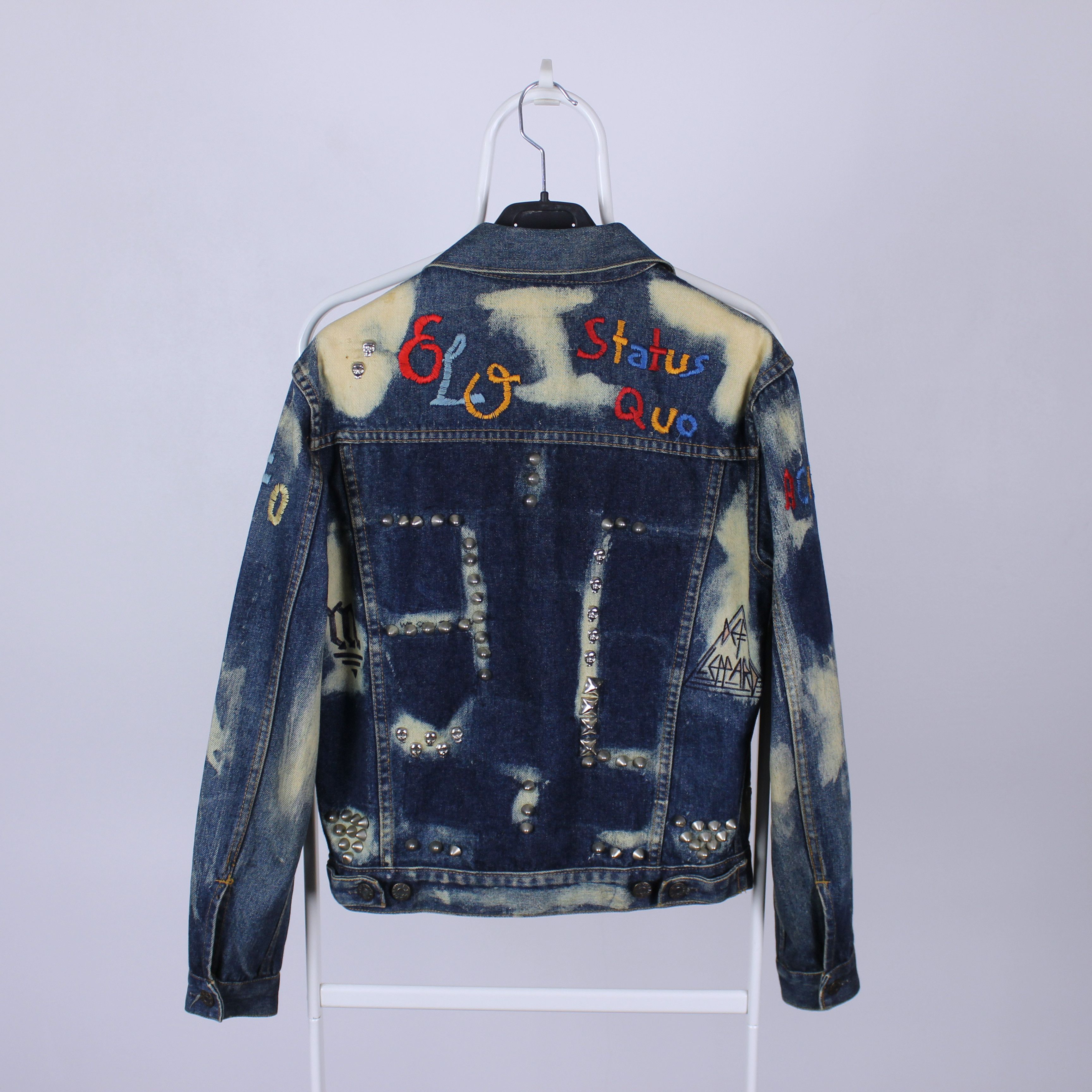 AC/DC AC/DC customs reworked denim jacket women Dynamite XS S Size S / US 4 / IT 40 - 4 Thumbnail