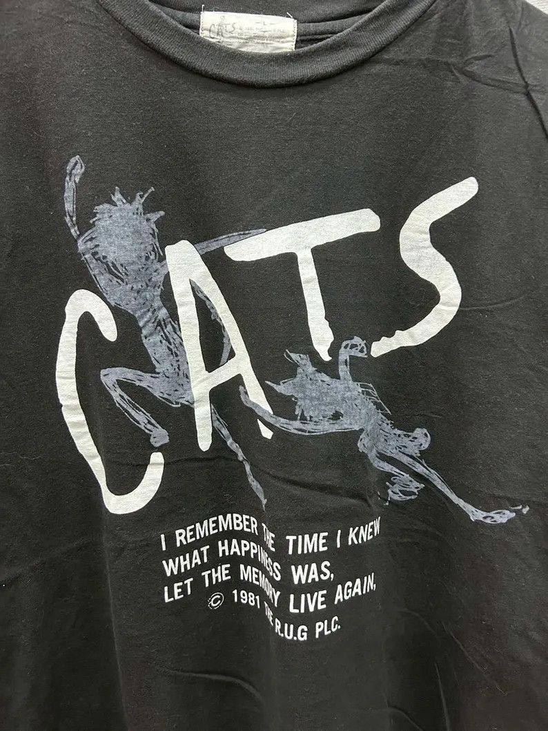 Vintage Vintage 2000s Cats Musical tshirt size L Size US L / EU 52-54 / 3 - 3 Thumbnail