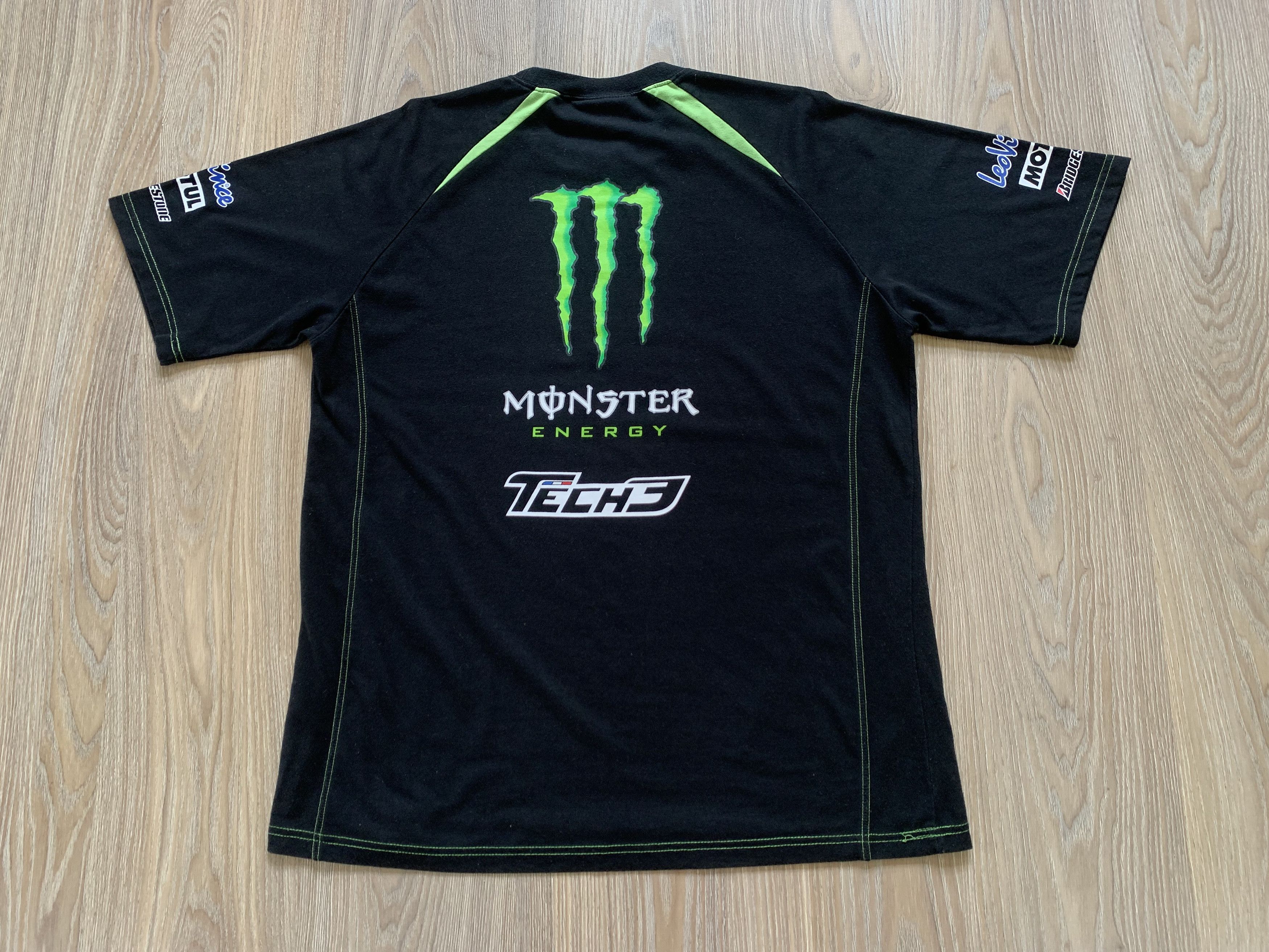Vintage Vintage Tech3 Monster Energy T-Shirt Size US XXL / EU 58 / 5 - 3 Thumbnail