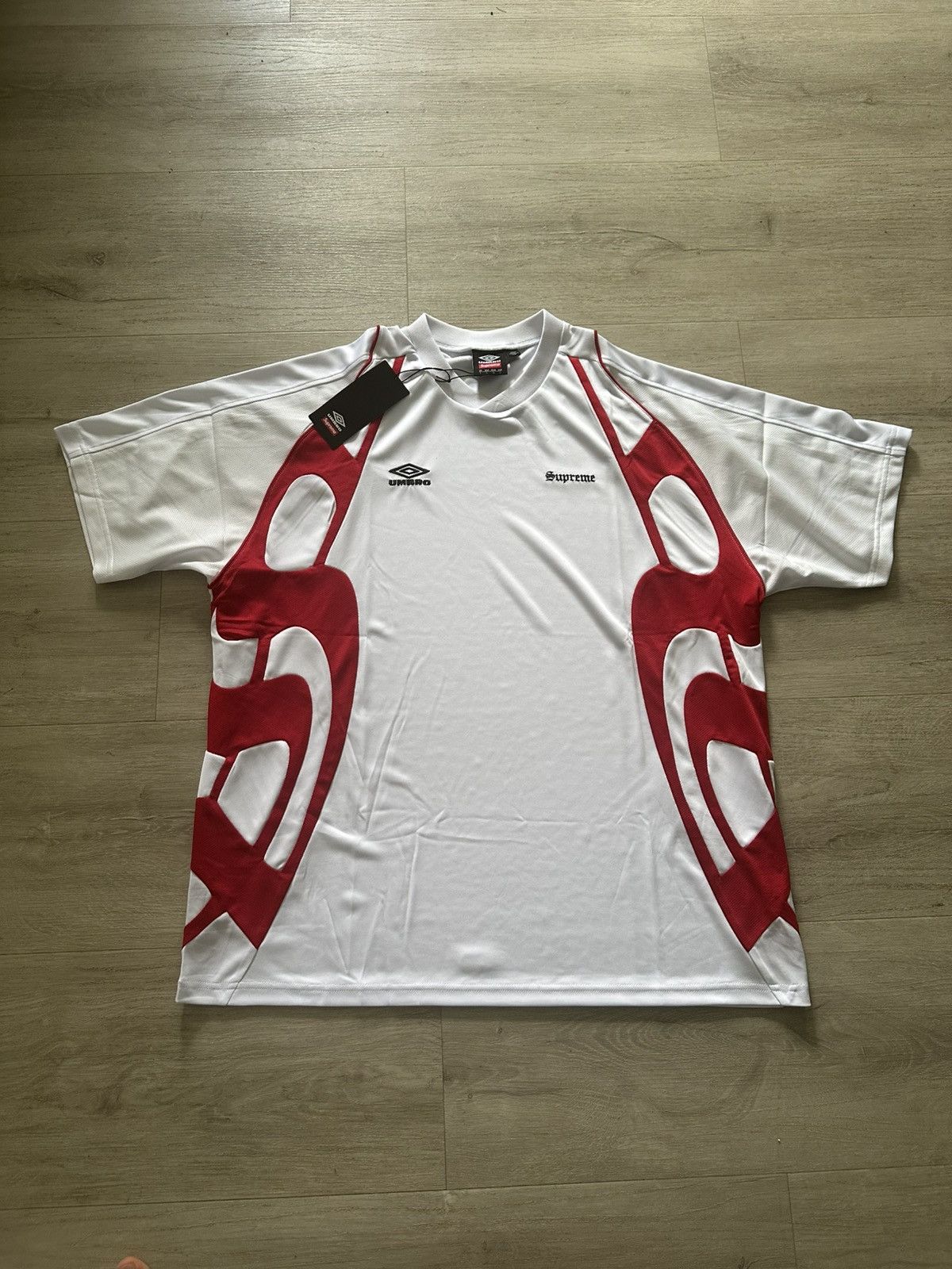 ウェア Supreme Floral Soccer Jersey white M Supreme Floral Soccer Jersey White - Size Small Ships Now ✓ | eBay