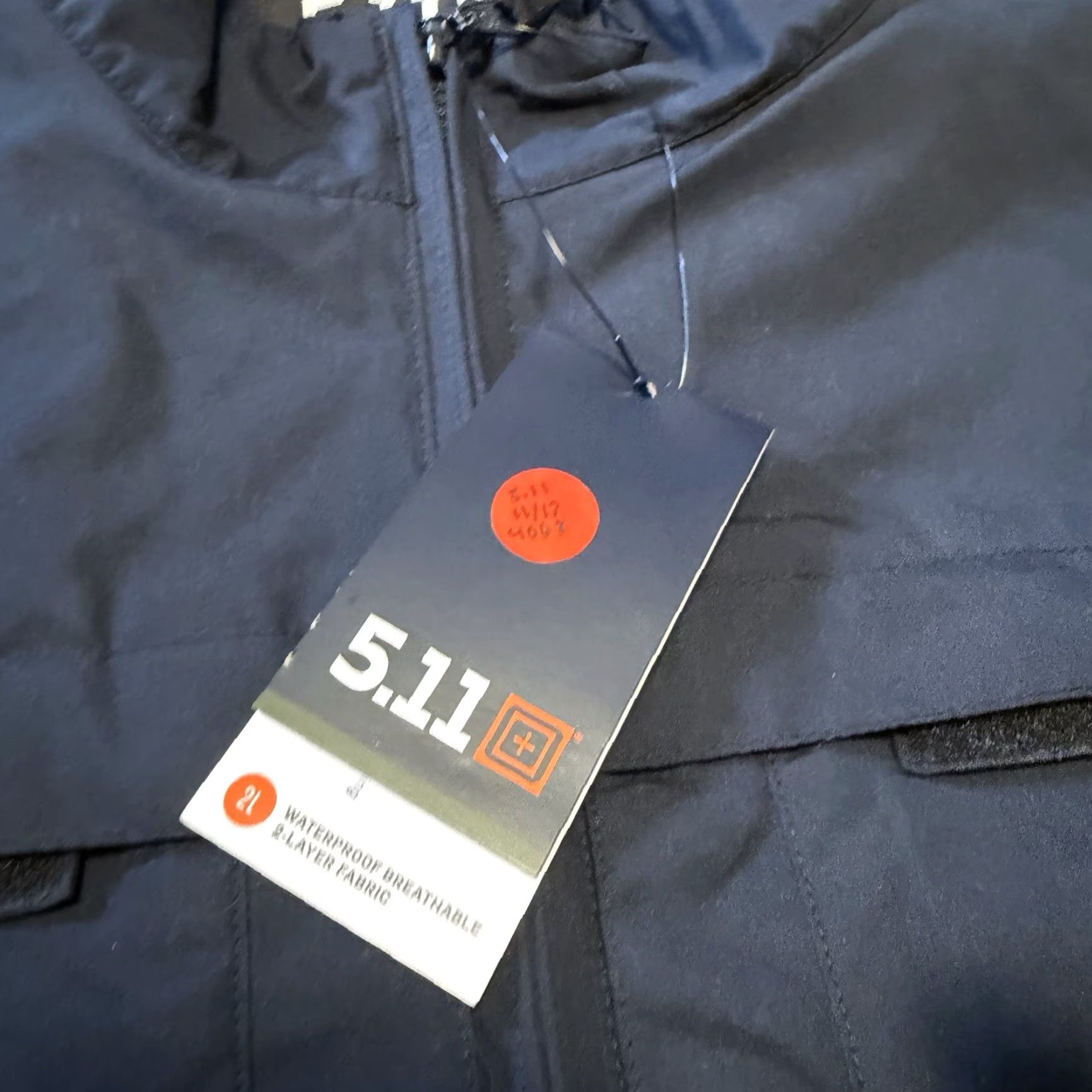 Vintage 511 Tactical Response Jacket Men Small Dark Navy Zip Ready Pockets Rear ID Panel Size US S / EU 44-46 / 1 - 5 Thumbnail