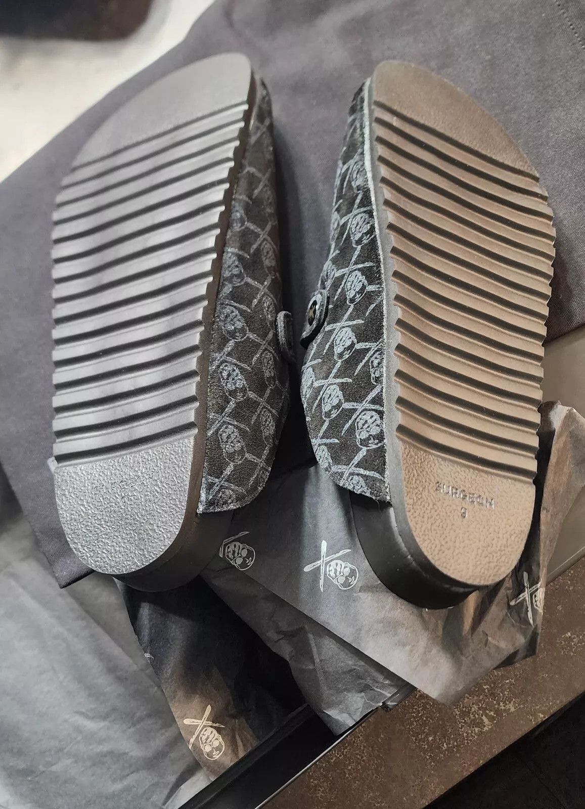 The Shoe Surgeon Shoe Surgeon- Black Mule Monogram Size US 8 / EU 41 - 4 Thumbnail